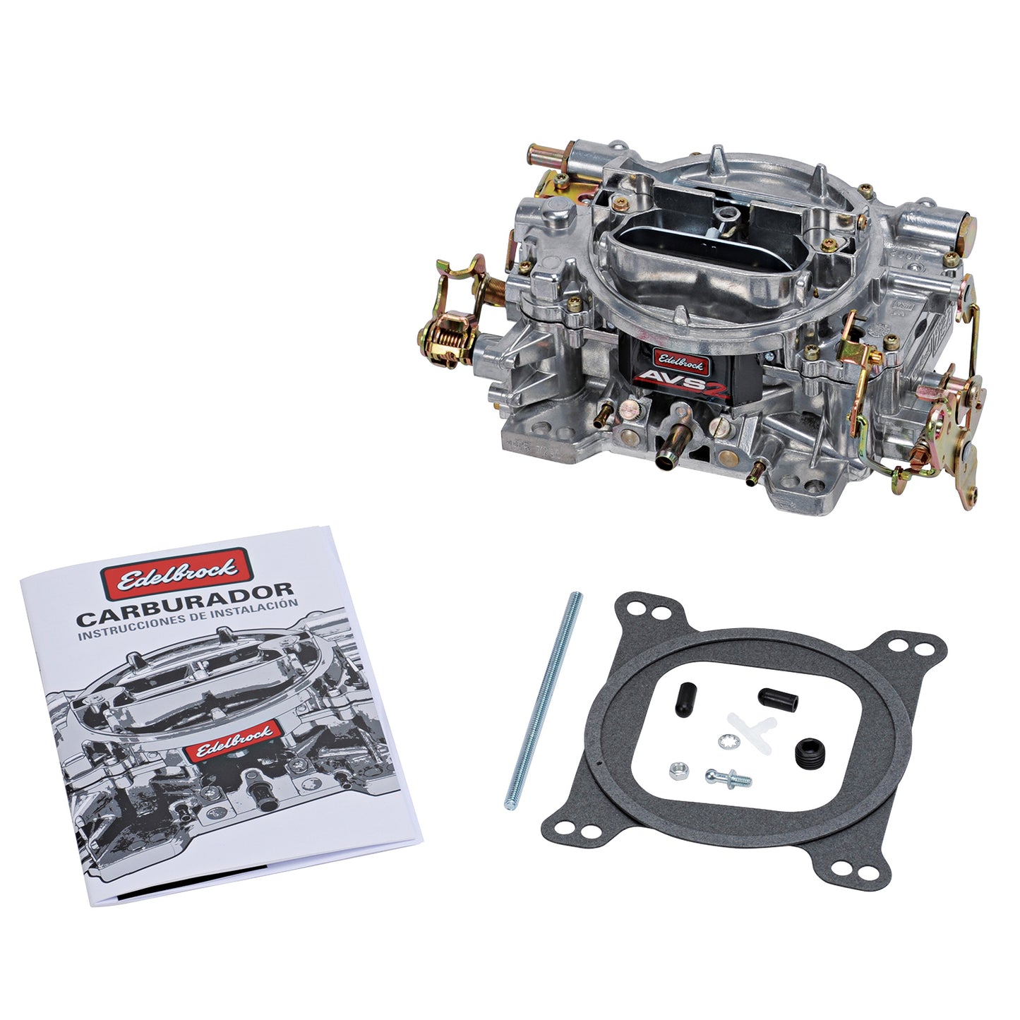AVS2 Carburetor #1906-CP 650 CFM W/ Electric Choke Chrome Plasma Finish