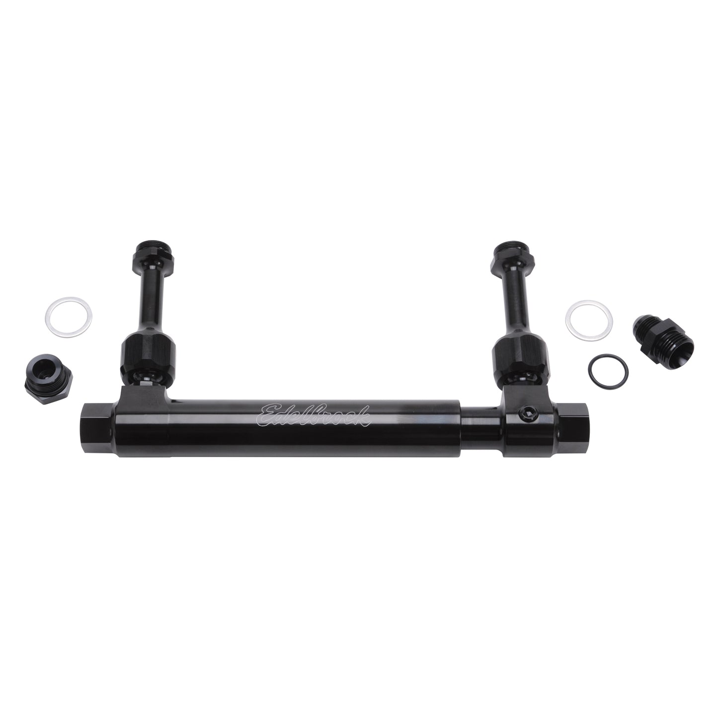 Black Adjustable Fuel Log For Edelbrock VRS-4150 Holley & Demon Carburetors