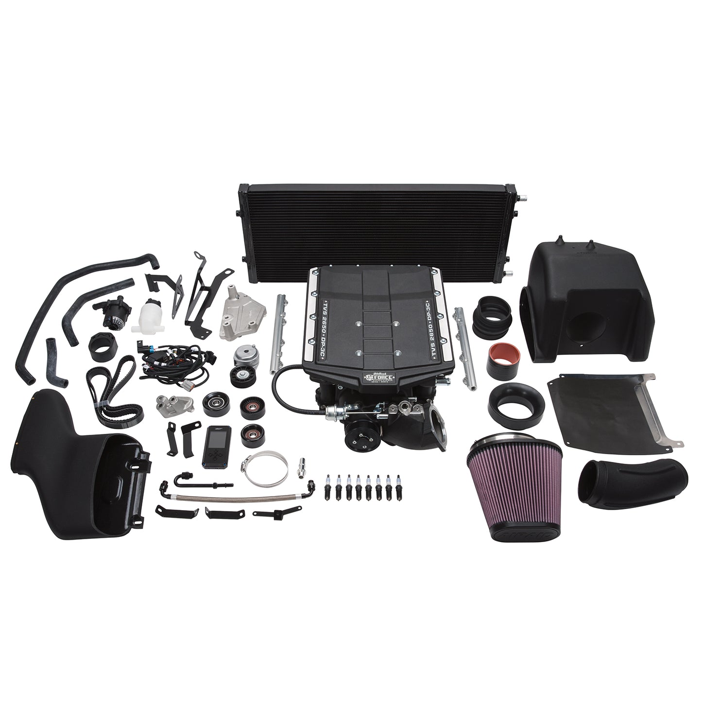 Edelbrock Twin-Force Stg 2-3 Upgrade Kit 17-22 Ford F150/Raptor 3.5L HO EcoBoost