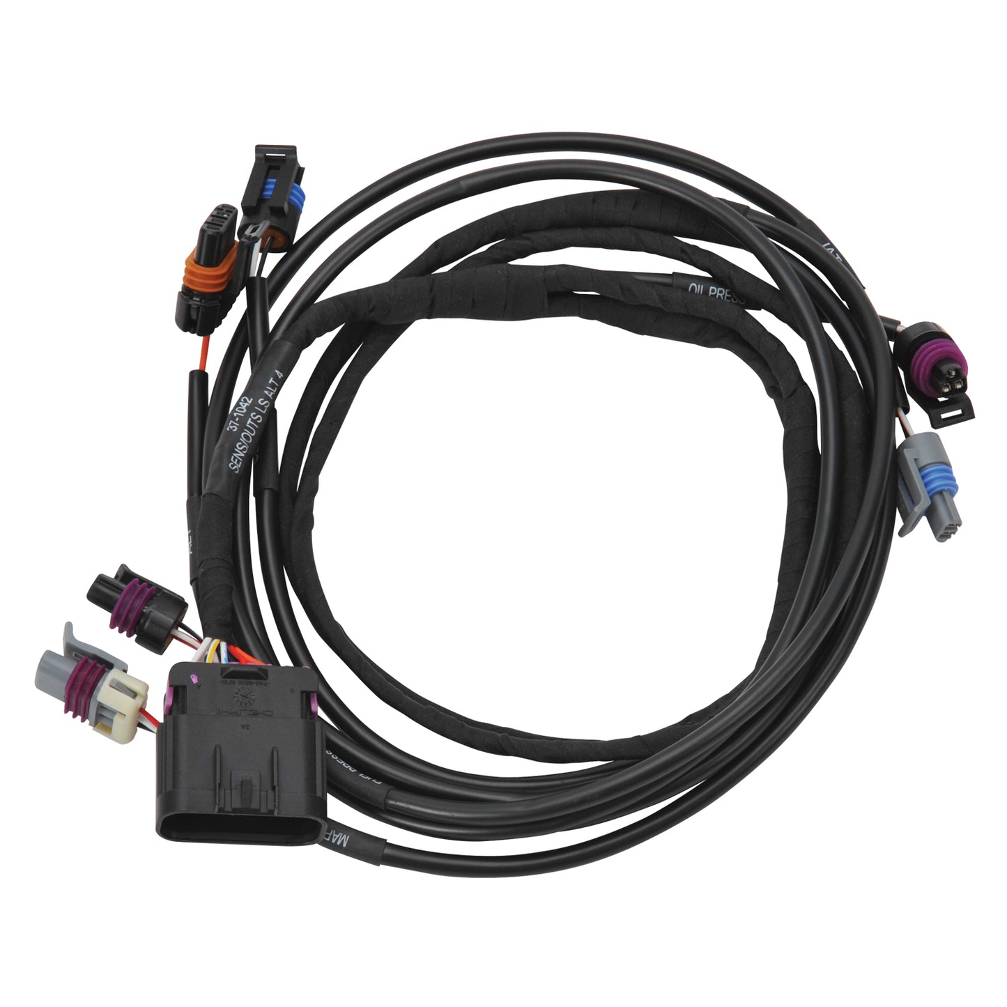 Pro-Flo 4 Plus EFI Sensor & Output Harness 36155 Chevy LS Using 4 Pin Alternator