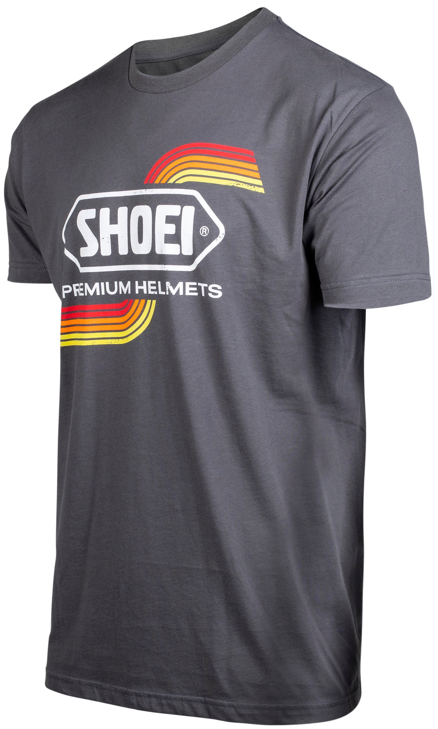 SHOEI VINTAGE TEE CHARCOL LG