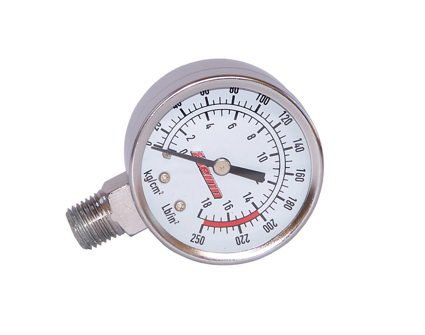 Kleinn Air Horns - 1024 - 250 PSI Tank Mount Gauge