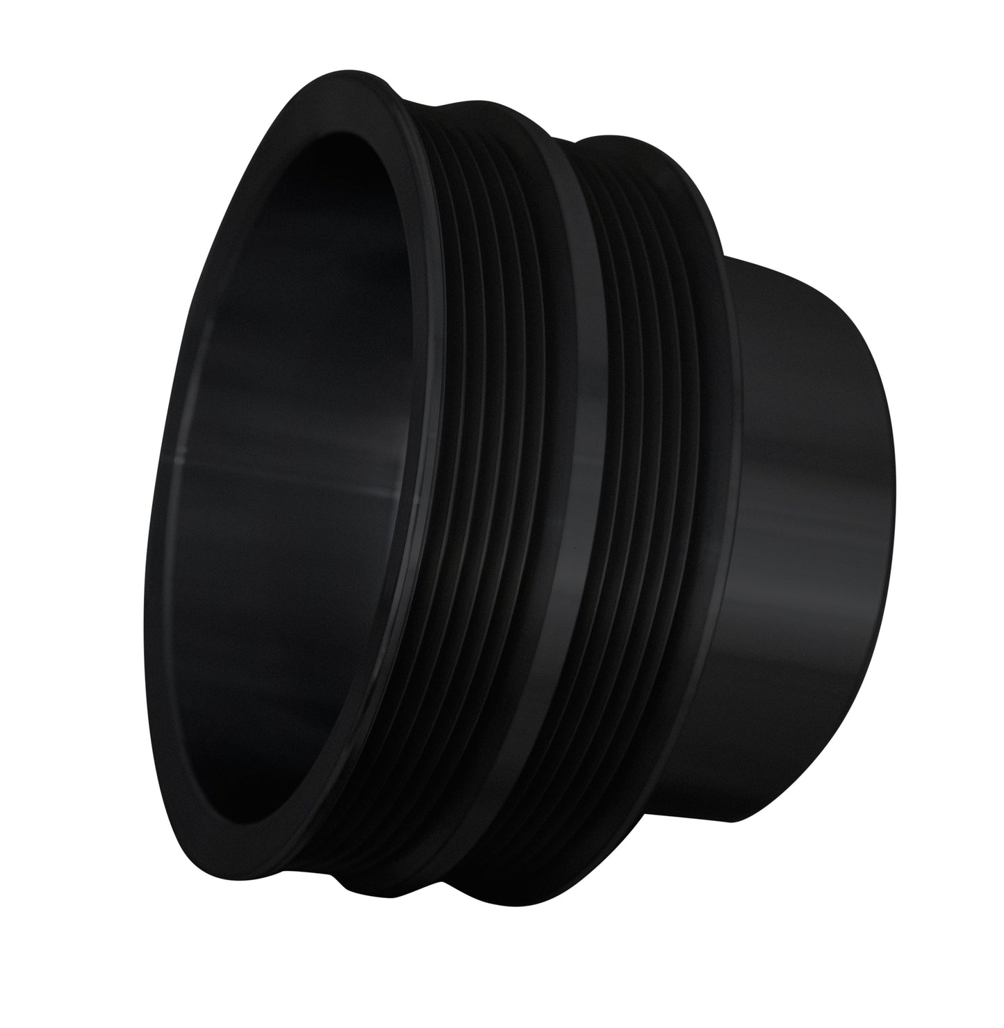 Big Block Chrysler Serpentine Crankshaft Pulley - Black (2V)