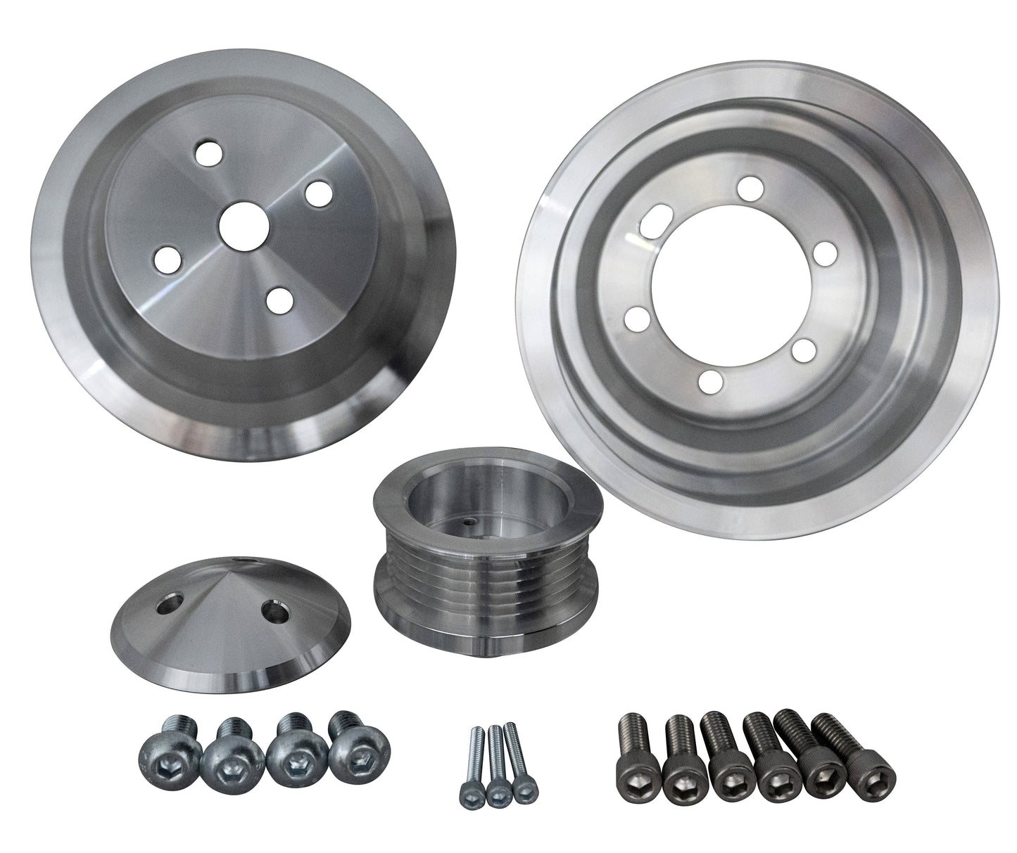 Small Block Chrysler Serpentine Pulley Kit For Fluid Dampers (2V)