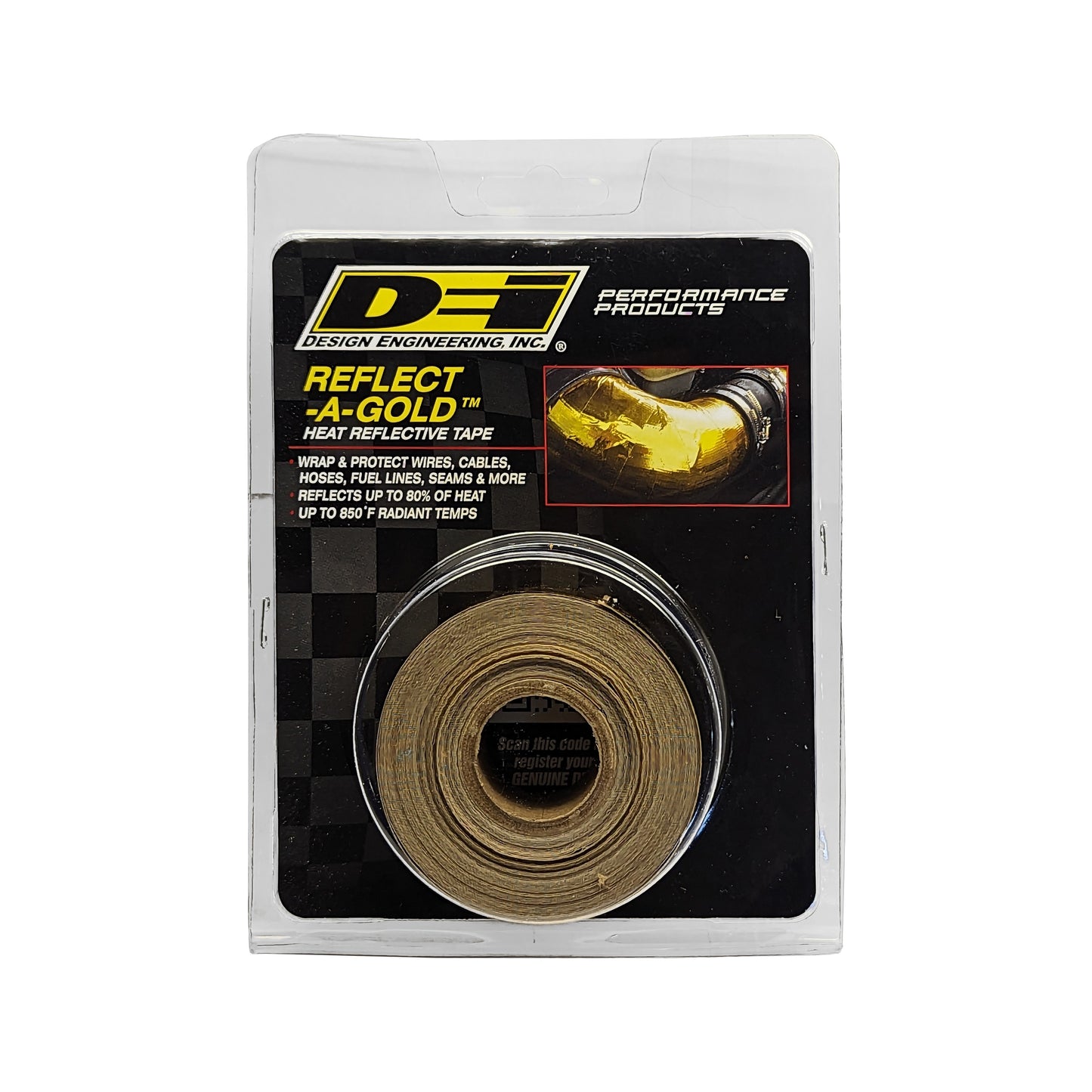 DEI 10395 Reflect-A-GOLD Heat Reflective Tape 1.5" X 30' 010395