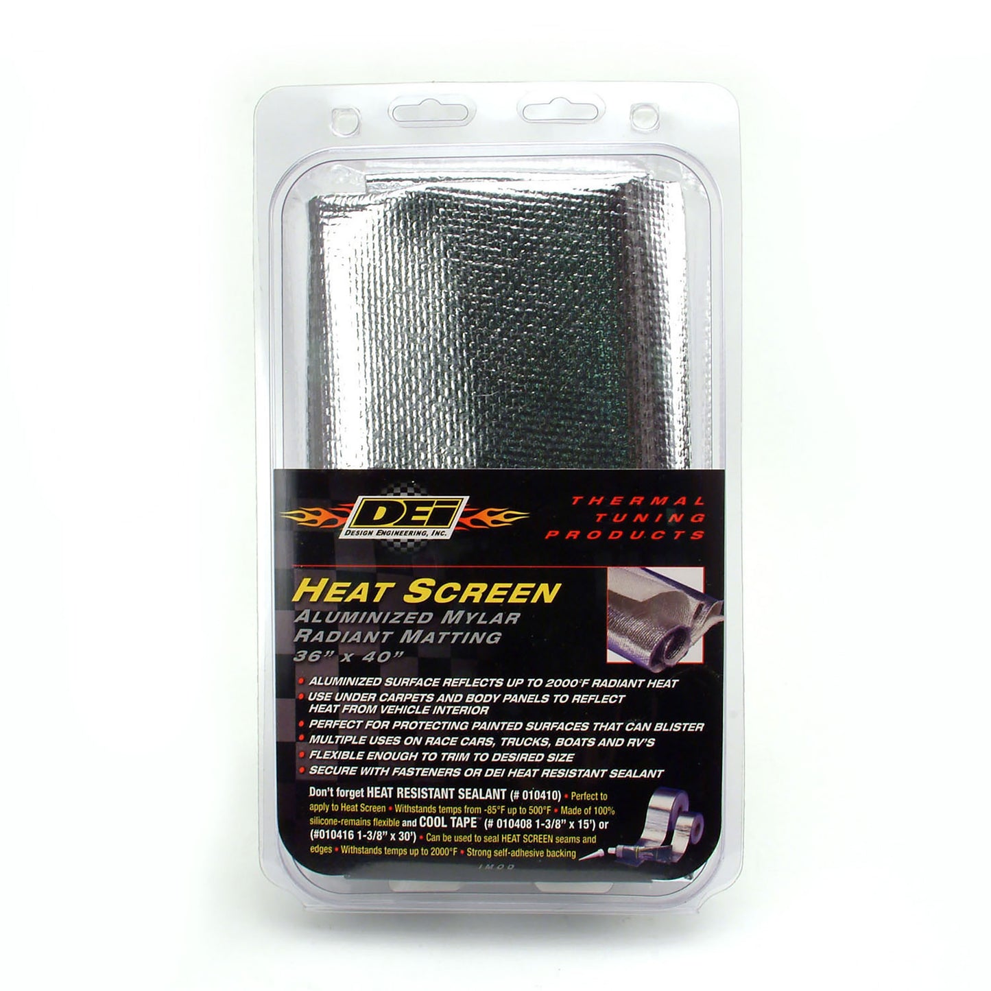 DEI 10401 Heat Screen (Non-Adhesive) 36" X 40" 010401