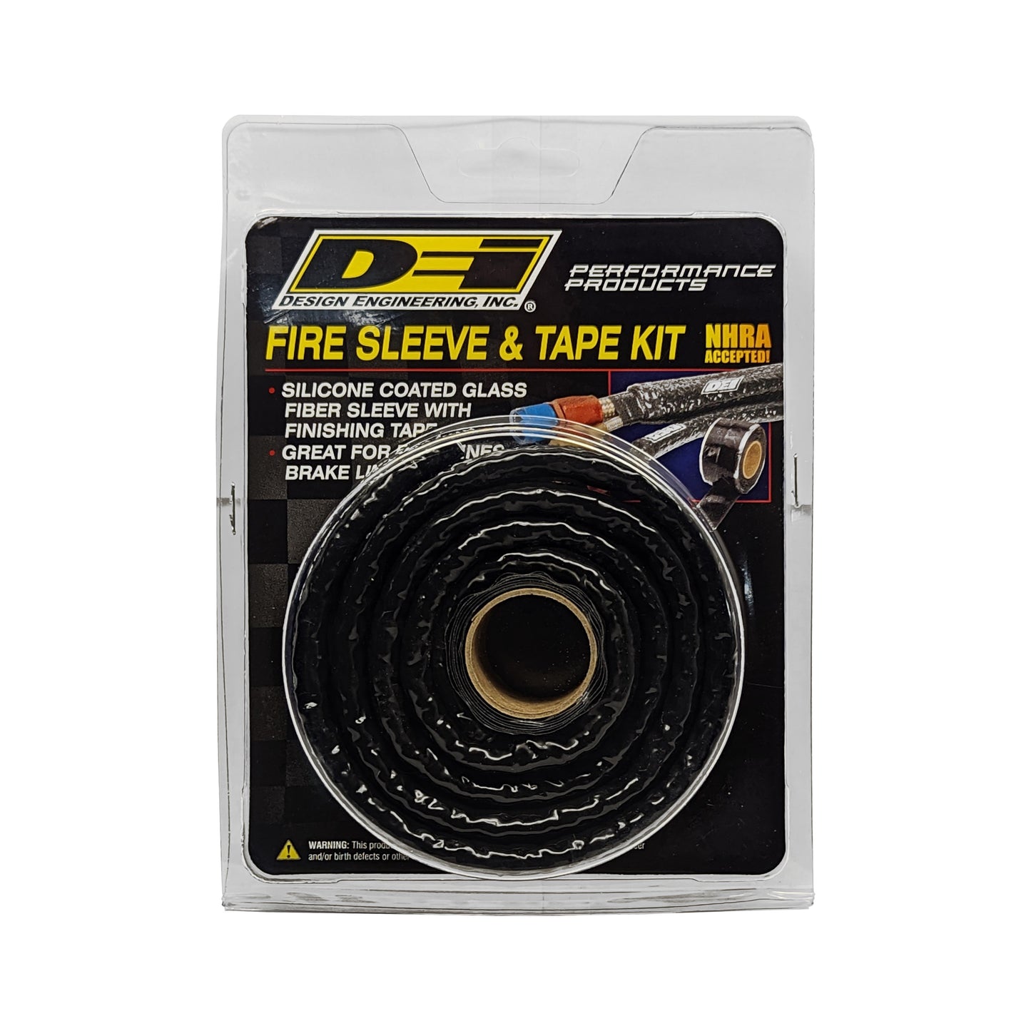 DEI 10470 Fire Sleeve & Tape Kit 0.375" ID X 36" 010470