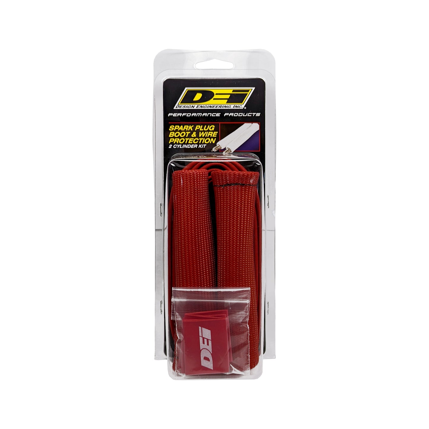 DEI 10721 Protect-A-Boot And Wire Kit Red 2 Cylinder 010721