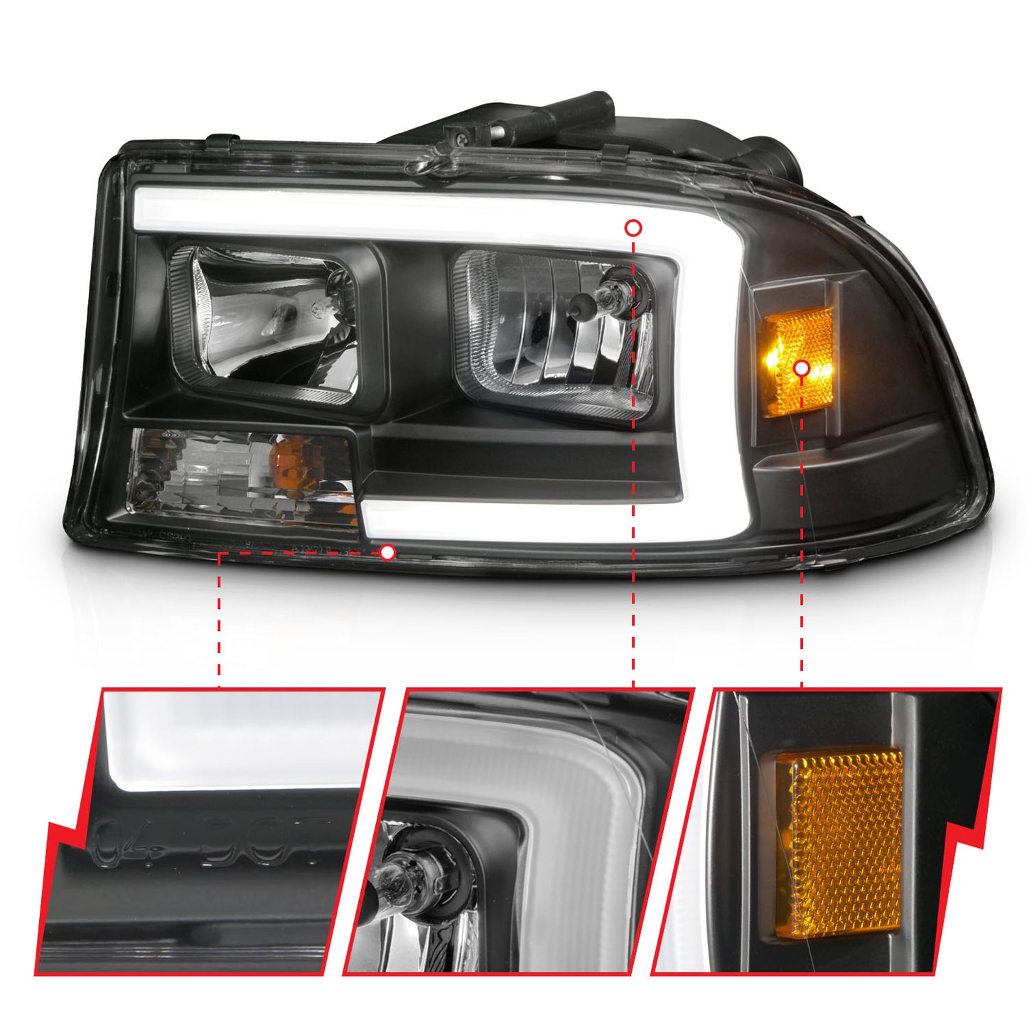 ANZO USA - Crystal Headlight - 111591