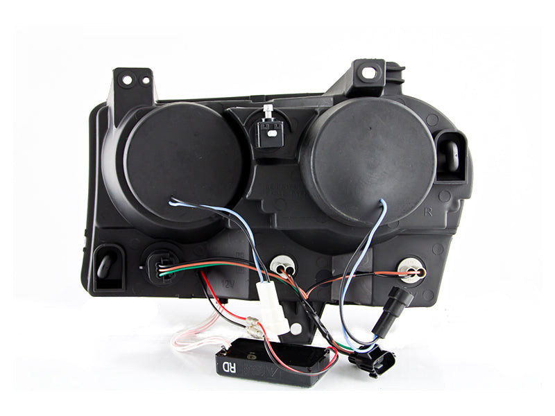 ANZO USA - Projector Headlight Set W/Halo - 121136