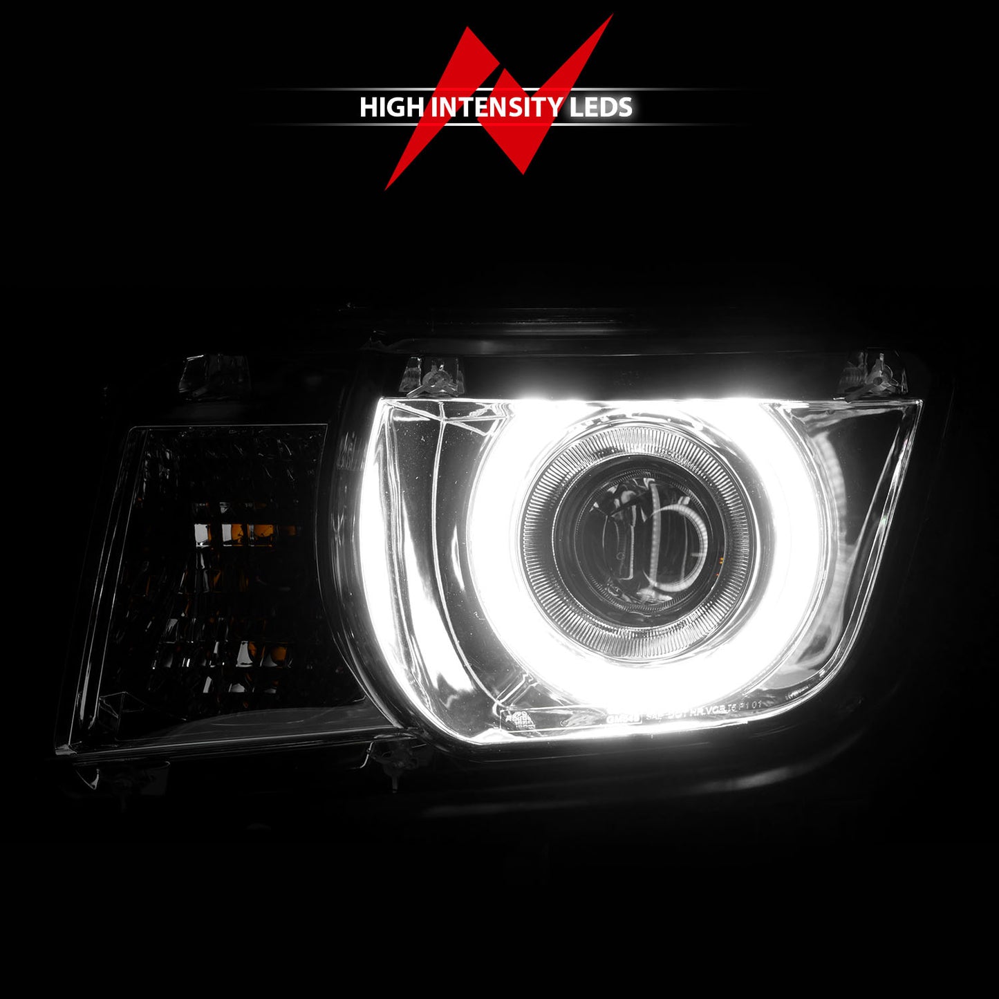 ANZO USA - Projector Headlight Set W/Halo - 121311
