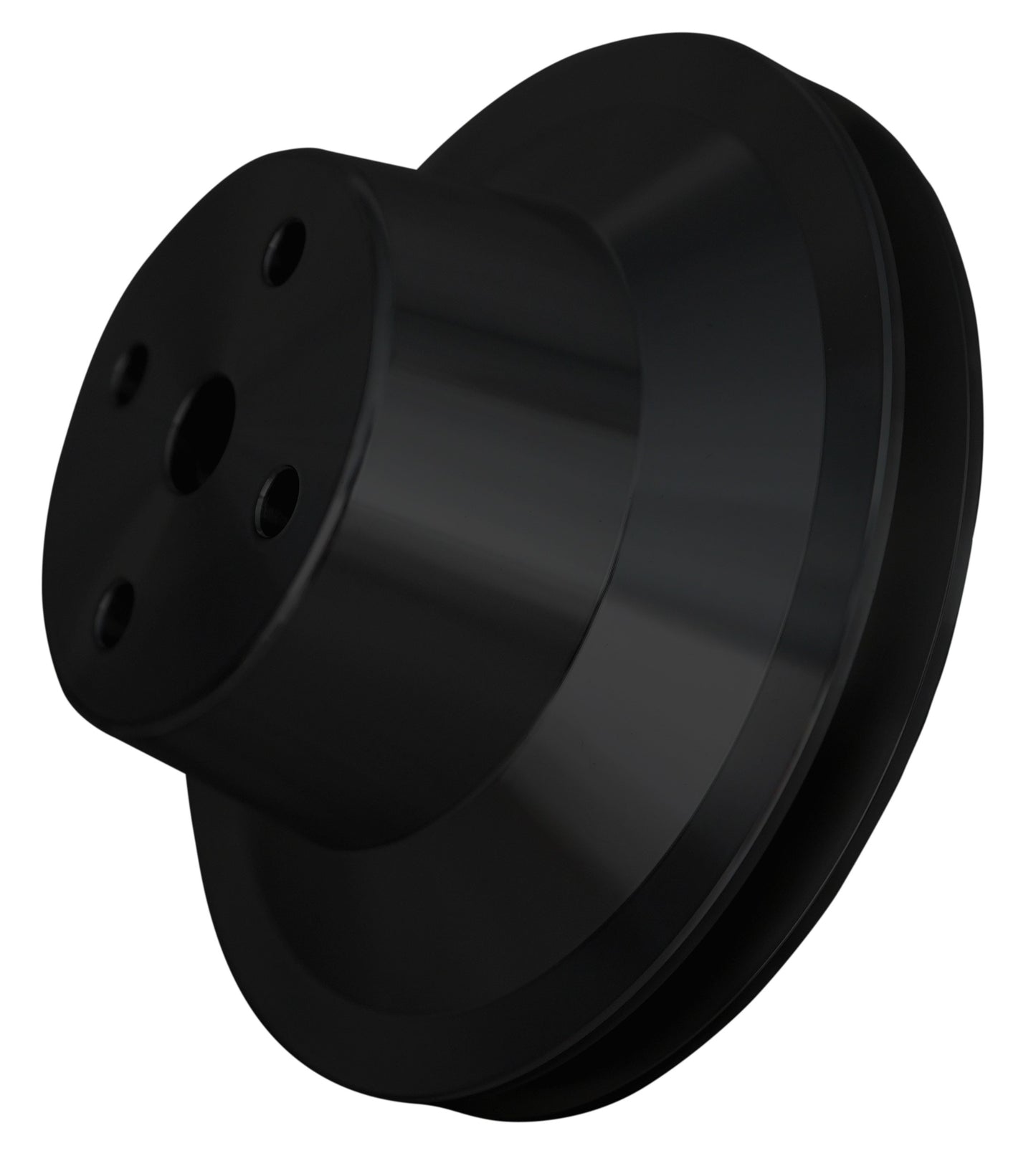Pontiac V-Belt Water Pump Pulley - Black (1V)