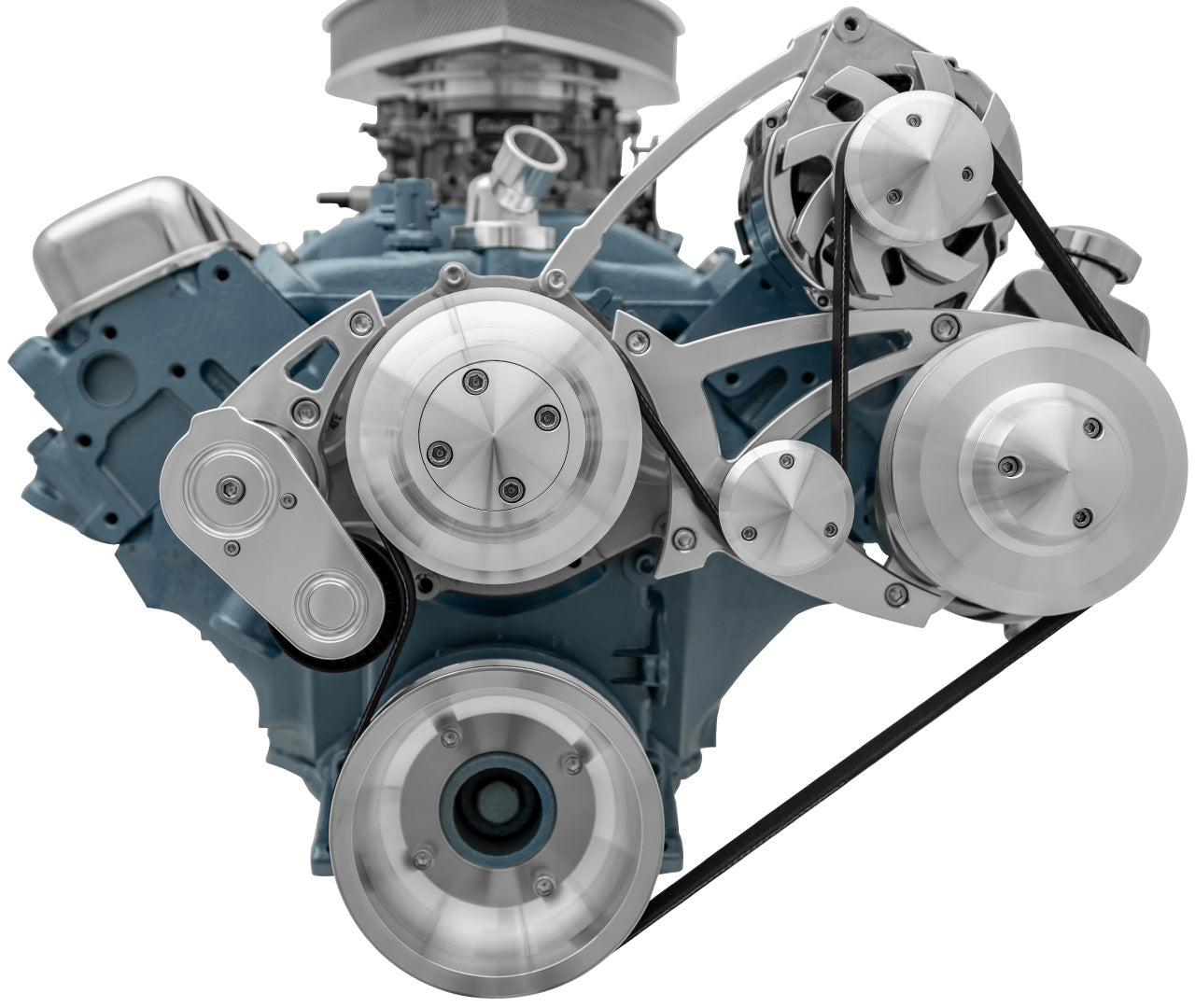 Pontiac Ultra Serpentine Conversion W/ Tensioner - ALT & PS-Key