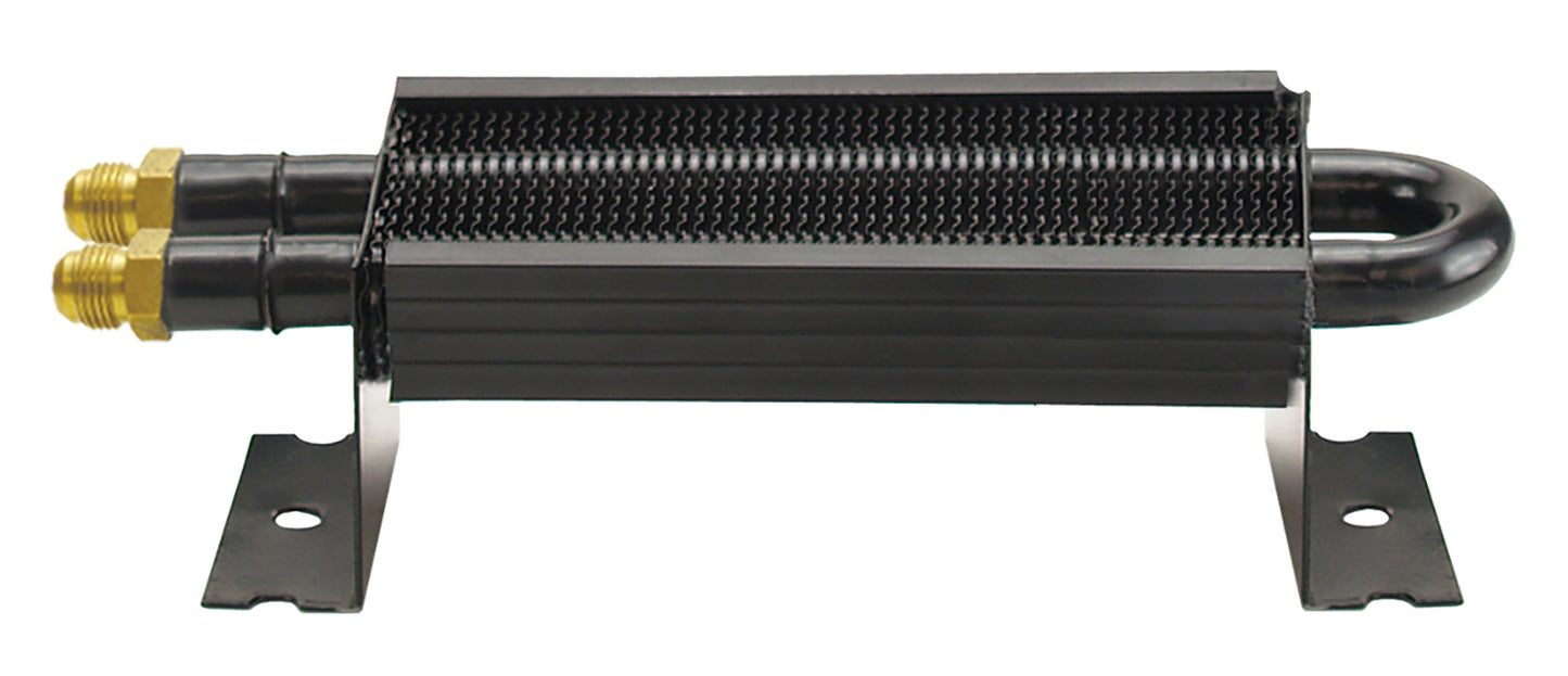 2 Pass 8" Series 7000 Copper/Aluminum Cooler With Mount Brackets -6AN