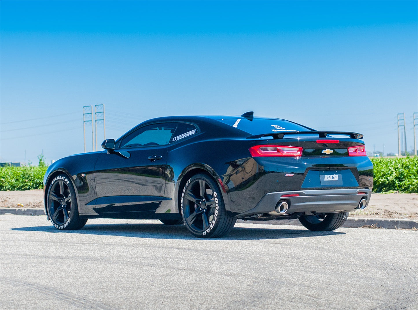 2016-2023 Chevrolet Camaro SS 3 In. With Single Tips Cat-Back Exhaust System ATAK