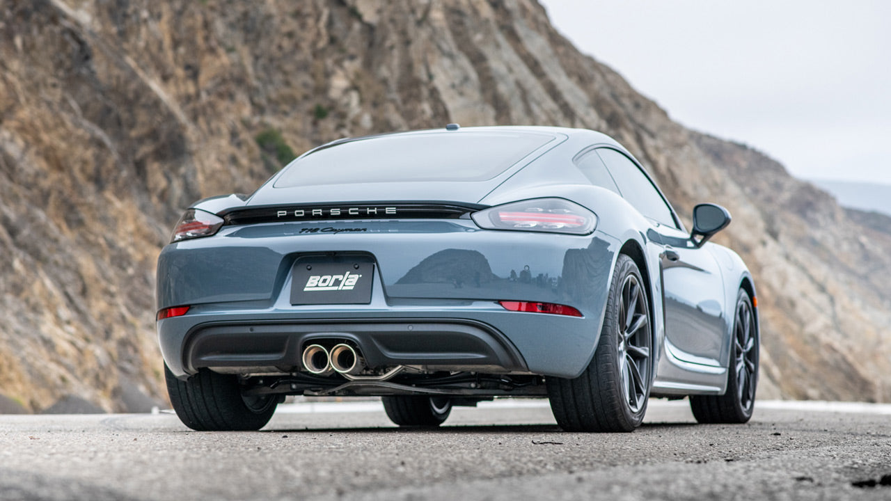 2017-2024 Porsche 718 Cayman/ 718 Boxster Cat-Back Exhaust System S-Type