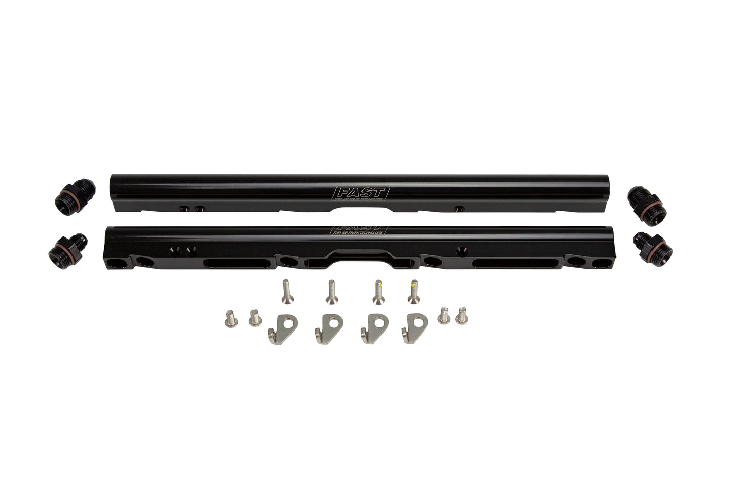 Black Billet Fuel Rail Kit For LSXrt 102mm Intake Manifolds