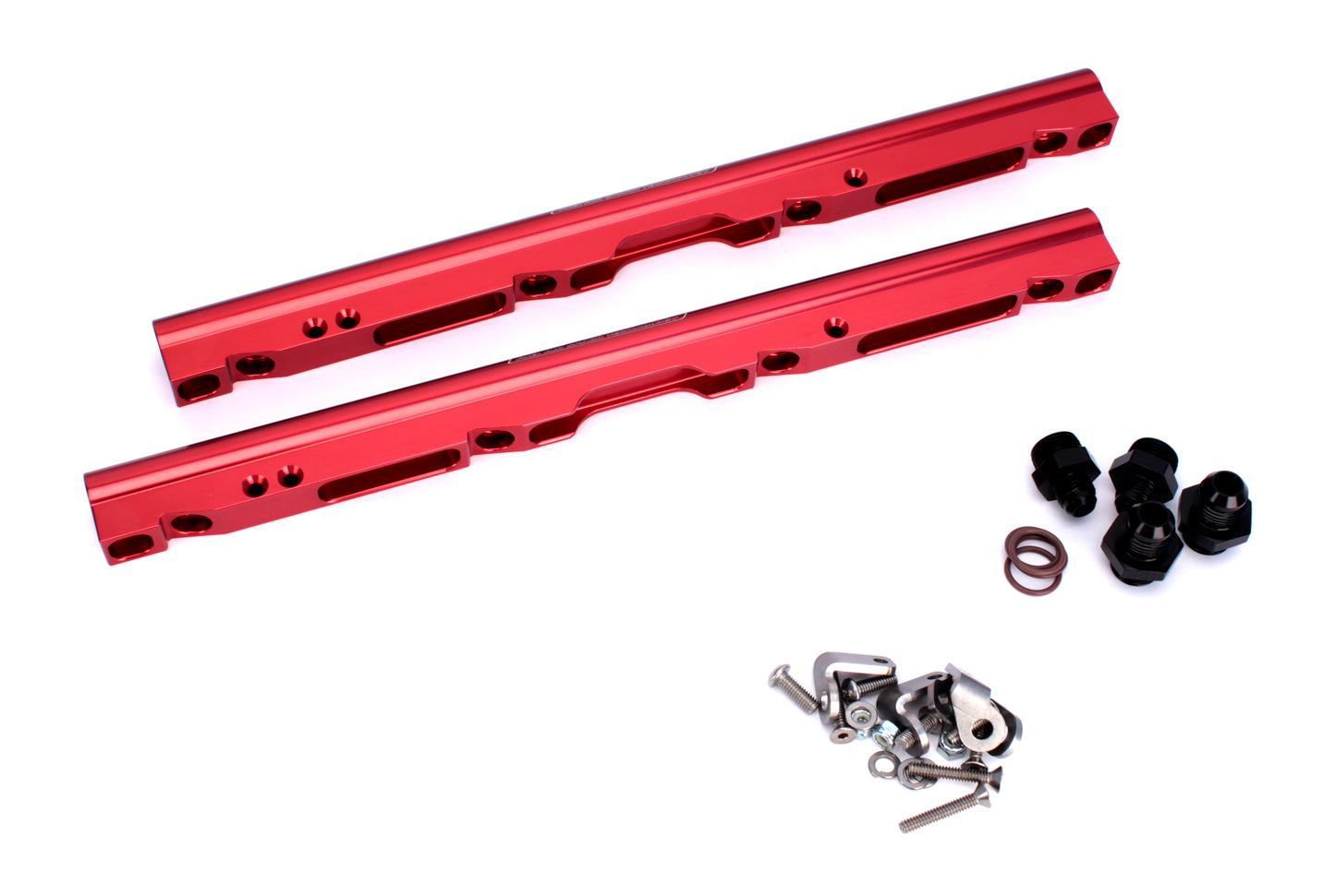 Red Billet Fuel Rail Kit For LS1 And LS6 LSXr 102mm Intake Manifolds