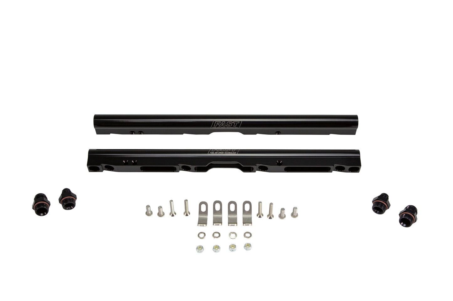 Black Billet Fuel Rail Kit For LSX 92mm And GM LS1/LS6 Intake Manifolds