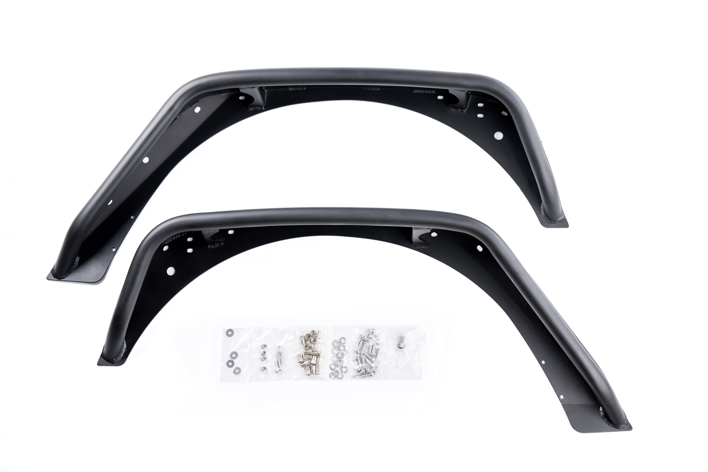 Jeep JK/JKU Full Assault Black Aluminum Fender Kit - Rear