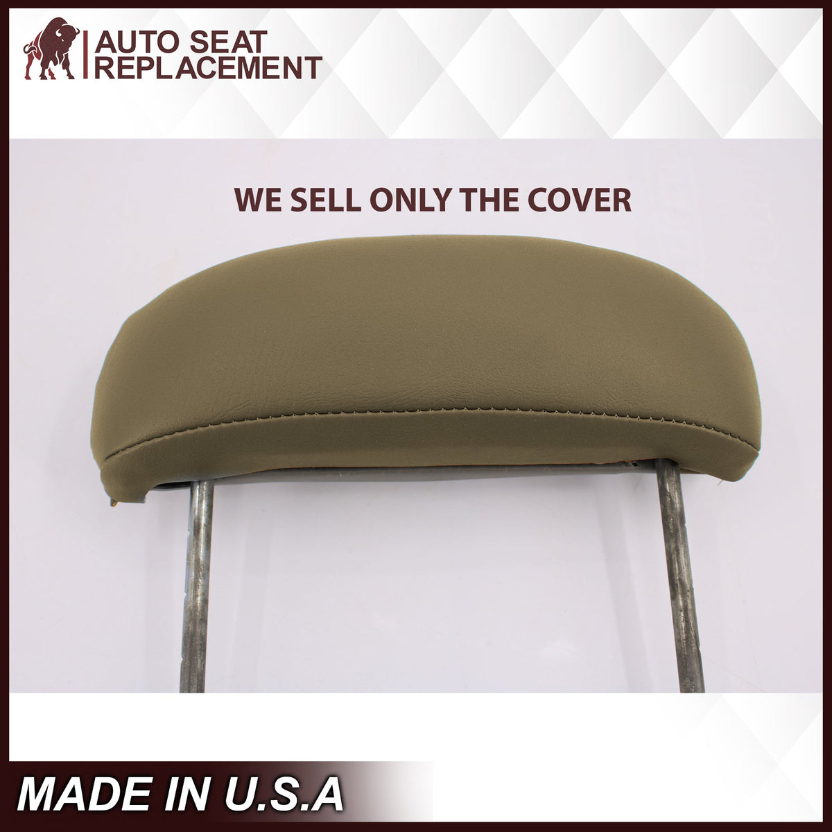 1995-1999 GMC Yukon Suburban SLT SLE 2nd Row Bench Seat Cover in Tan: Choose your options