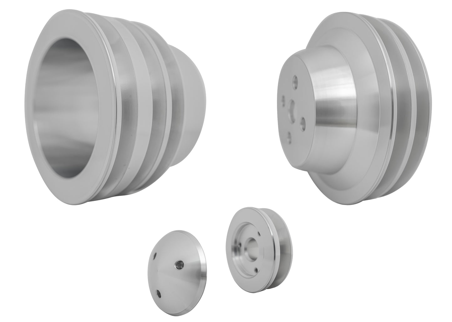 Small Block Ford Pulley Kit - 3V - 3 Bolt - Early