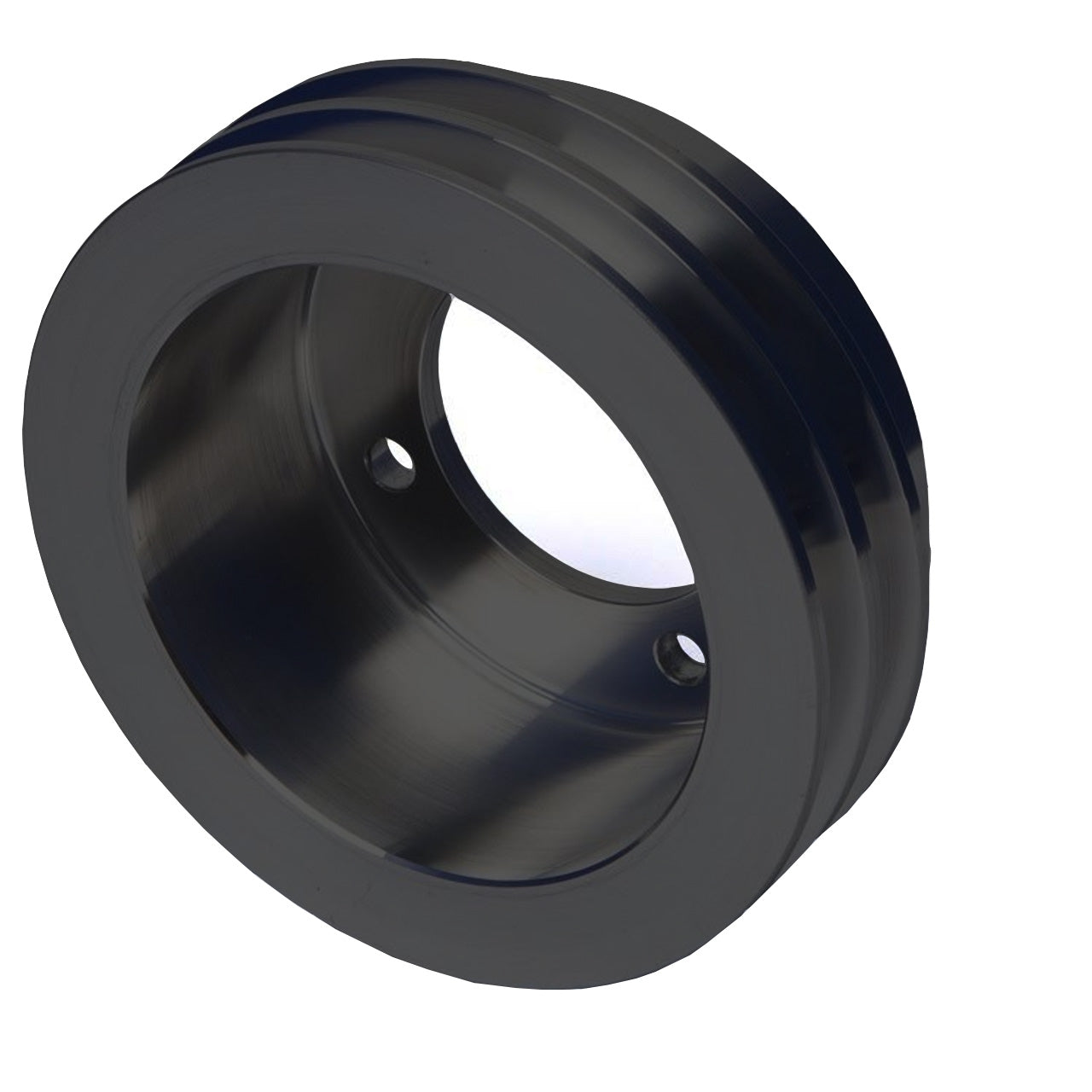 Oldsmobile V-Belt Crankshaft Pulley - Black(2V)