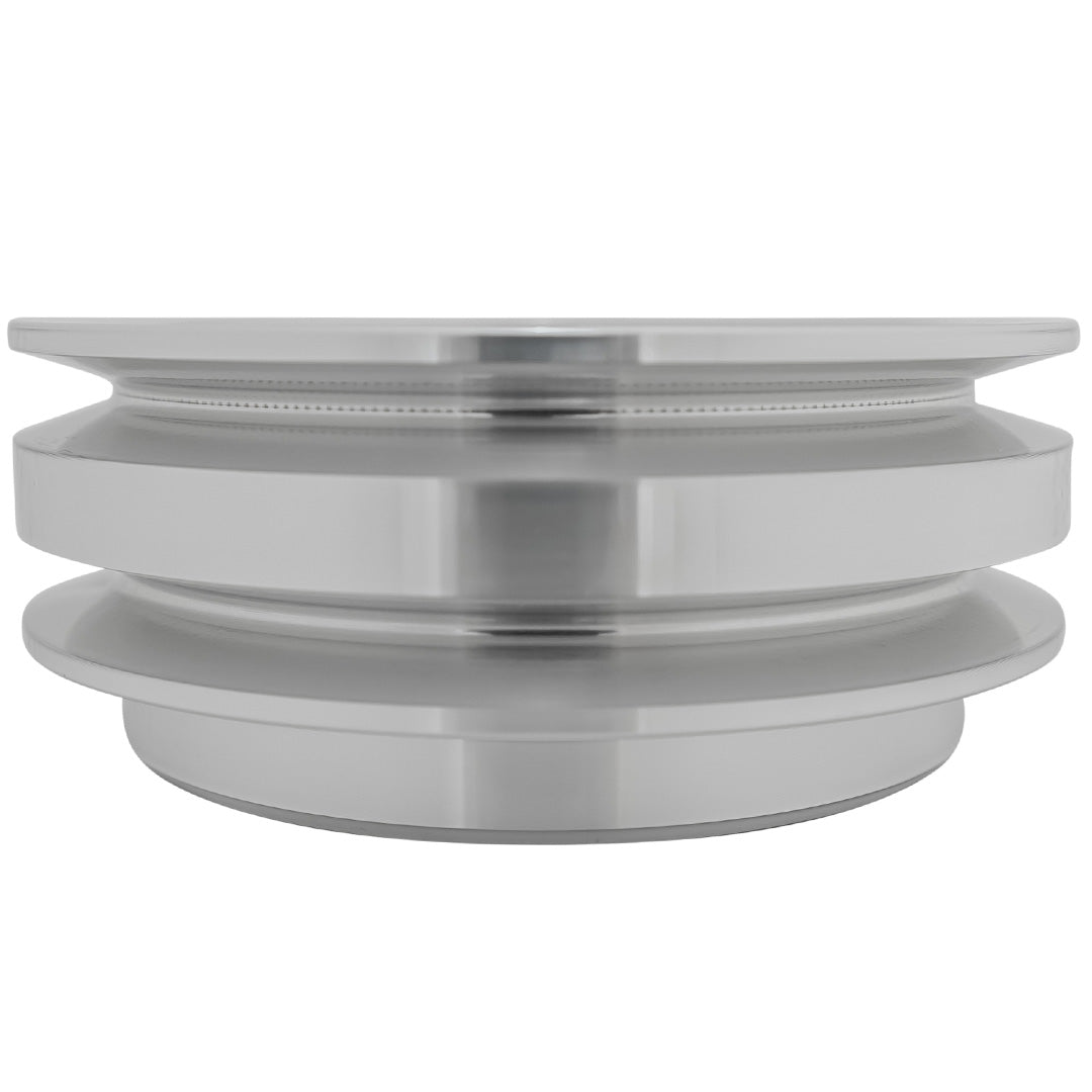 Small Block Ford V-Belt Crankshaft Pulley - 2V -4 Bolt - Late