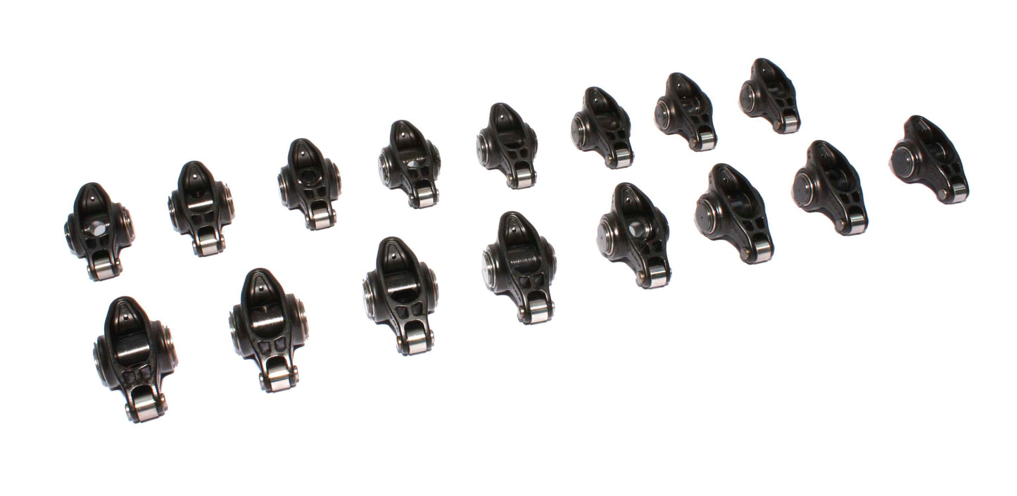 Ultra Pro Magnum Self-Aligning Rocker Arm Set 1.6 Ratio Ford For 3/8" Stud
