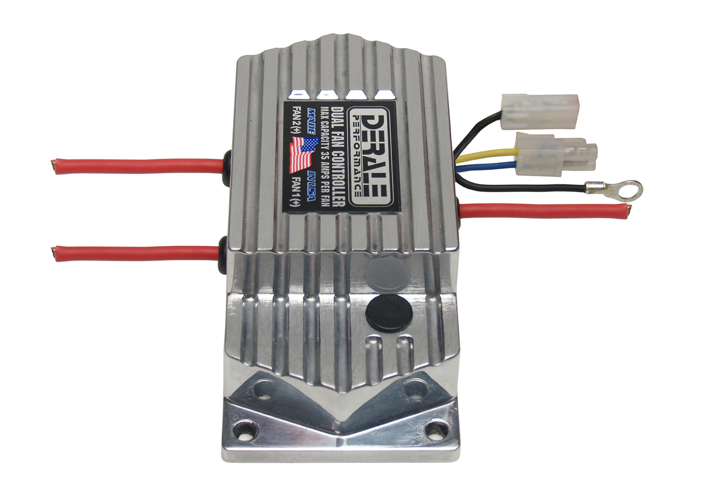 High Amperage Adjustable Dual Electric Fan Controller 3/8" NPT Thread In Probe