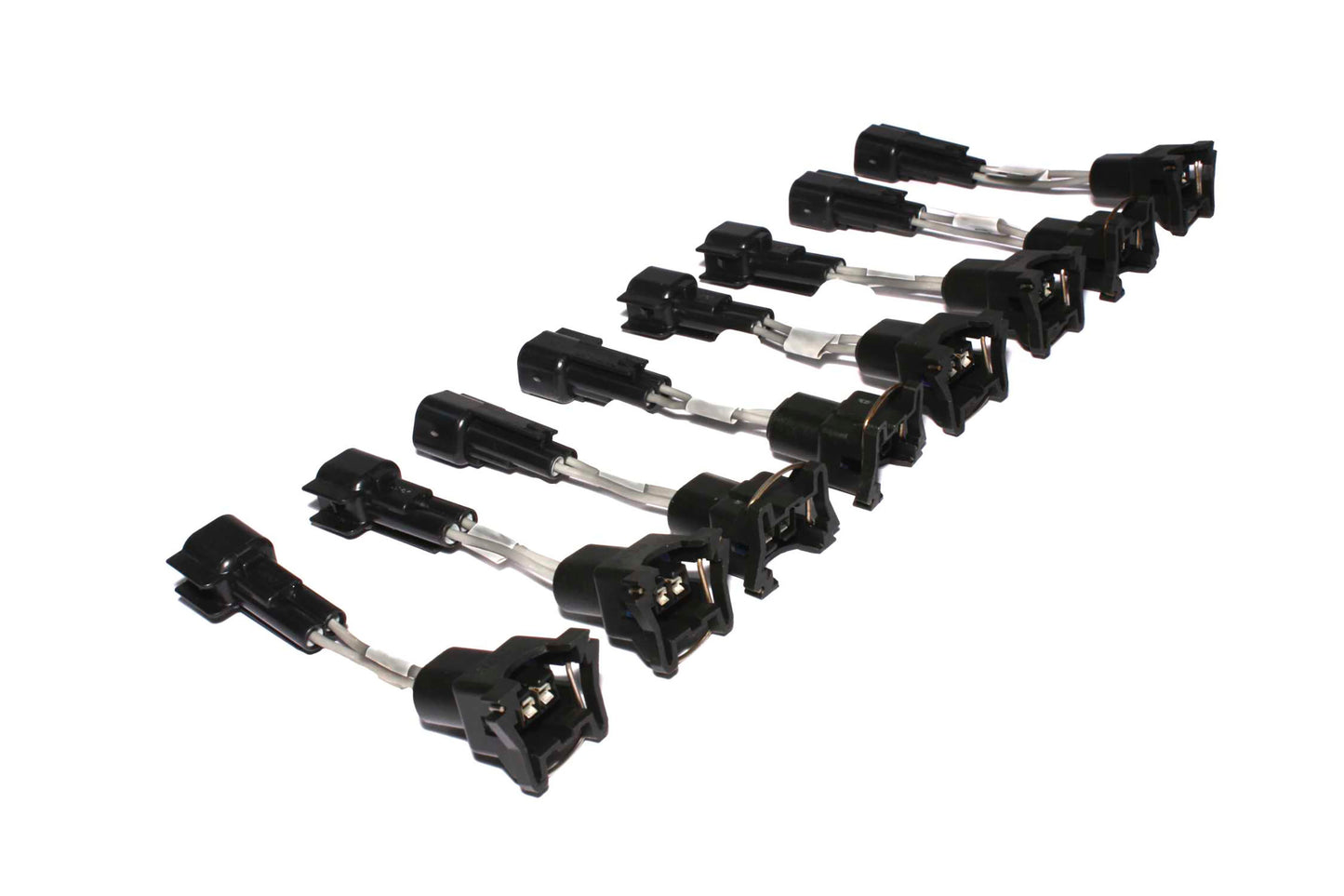 Minitimer/EV1 Injector To USCAR/EV6 Connector Adapter Pigtail - Set Of 8