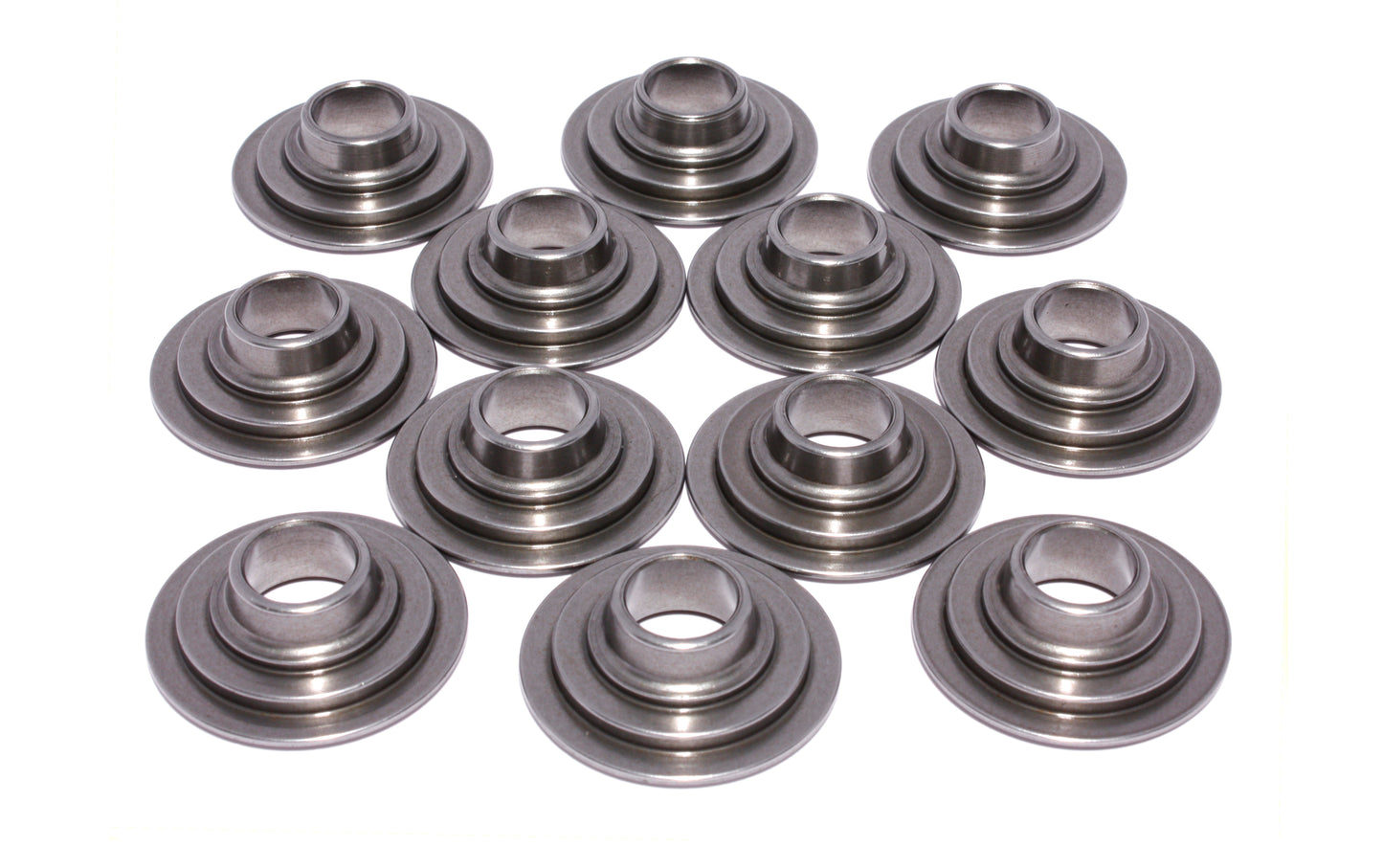 10 Degree Tool Steel Retainer Set Of 12 All Valves W/ 1.500"-1.550" O.D. Springs