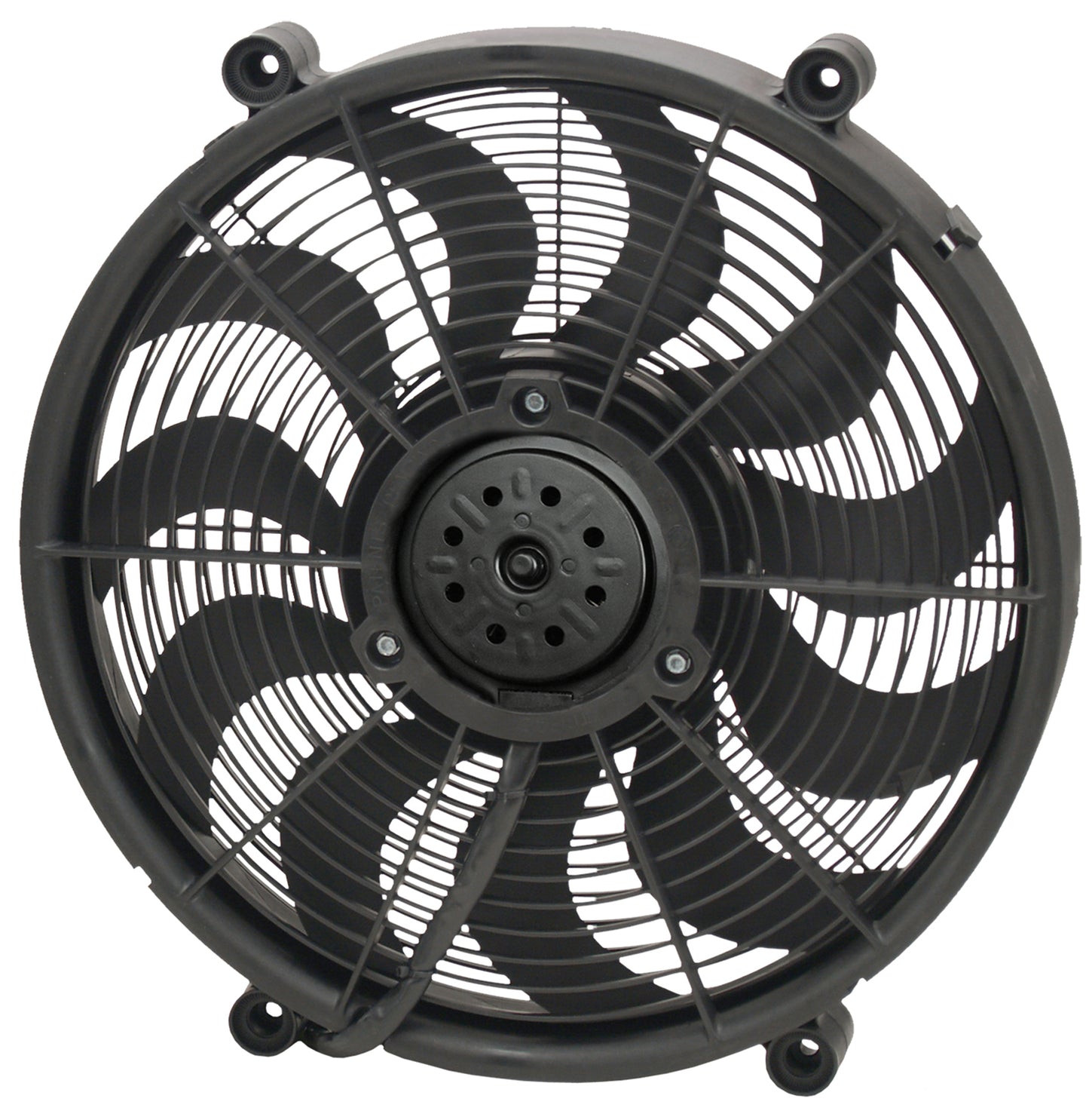 17" High Output Single RAD Pusher/Puller Fan With Standard Mount Kit