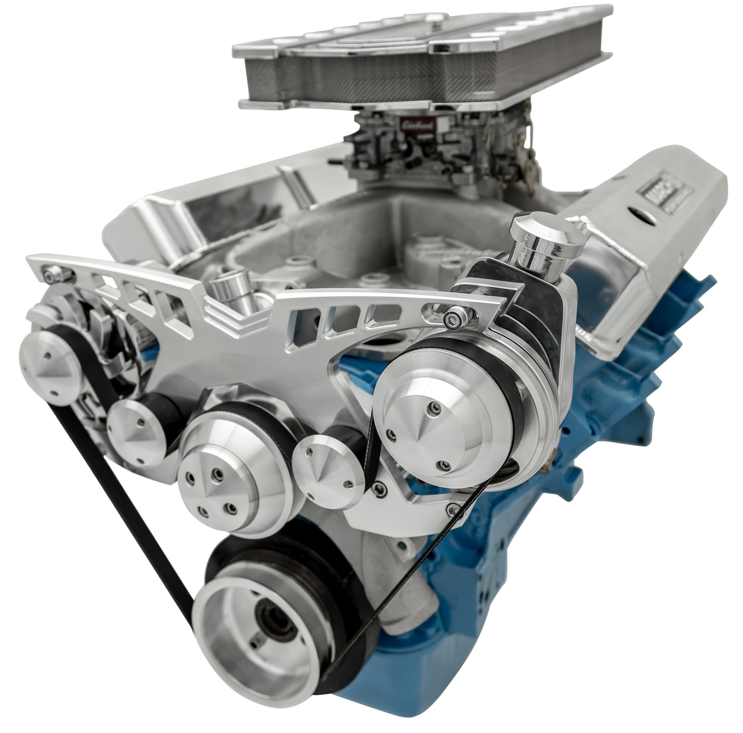 Ford FE Pro Track Serpentine System - PS-Key