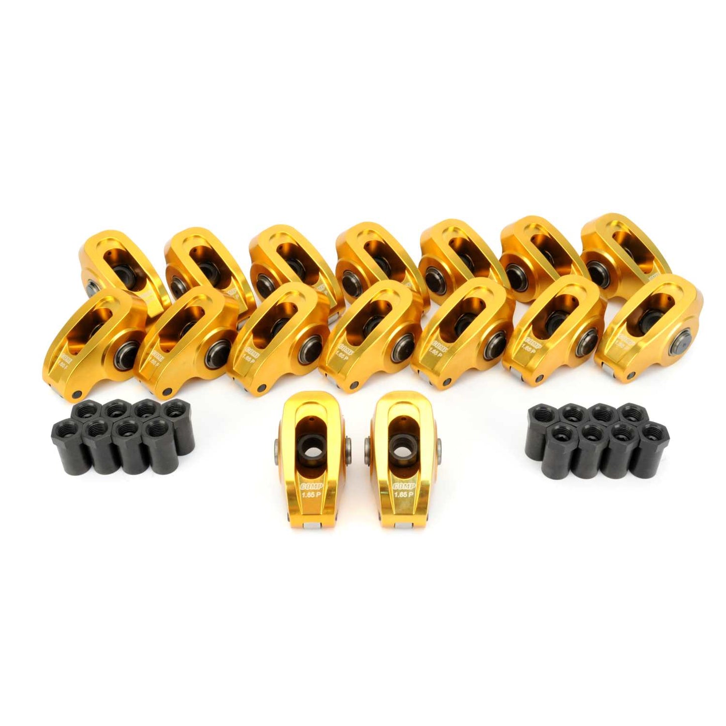 Ultra-Gold ARC Rocker Set W/ 1.65 Ratio For Pontiac 265-455 W/ 7/16" Stud