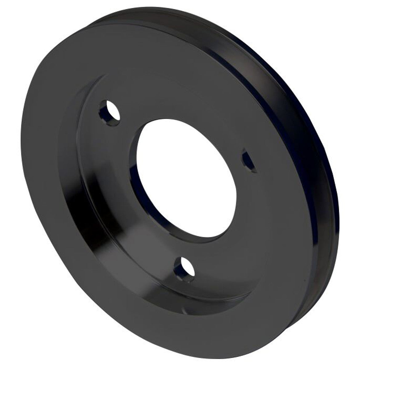 Ford FE V-Belt Crankshaft Pulley - 1V - Black
