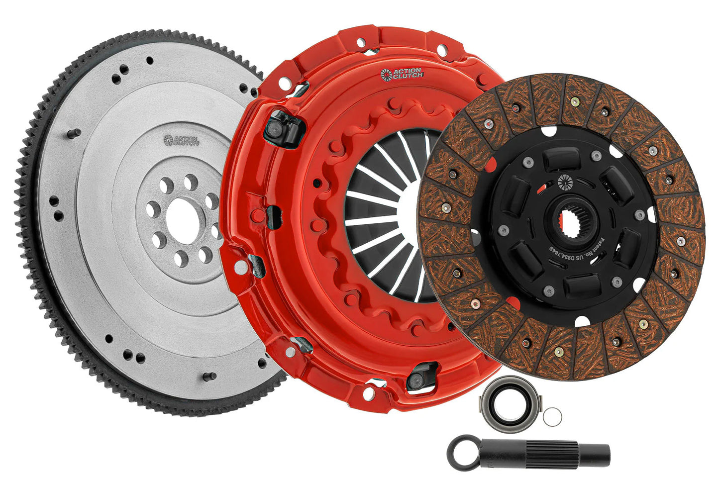 Clutch Kit (1SC) For Honda Civic SI 2012-2015 2.4L (K24Z7) OE HD Flywheel