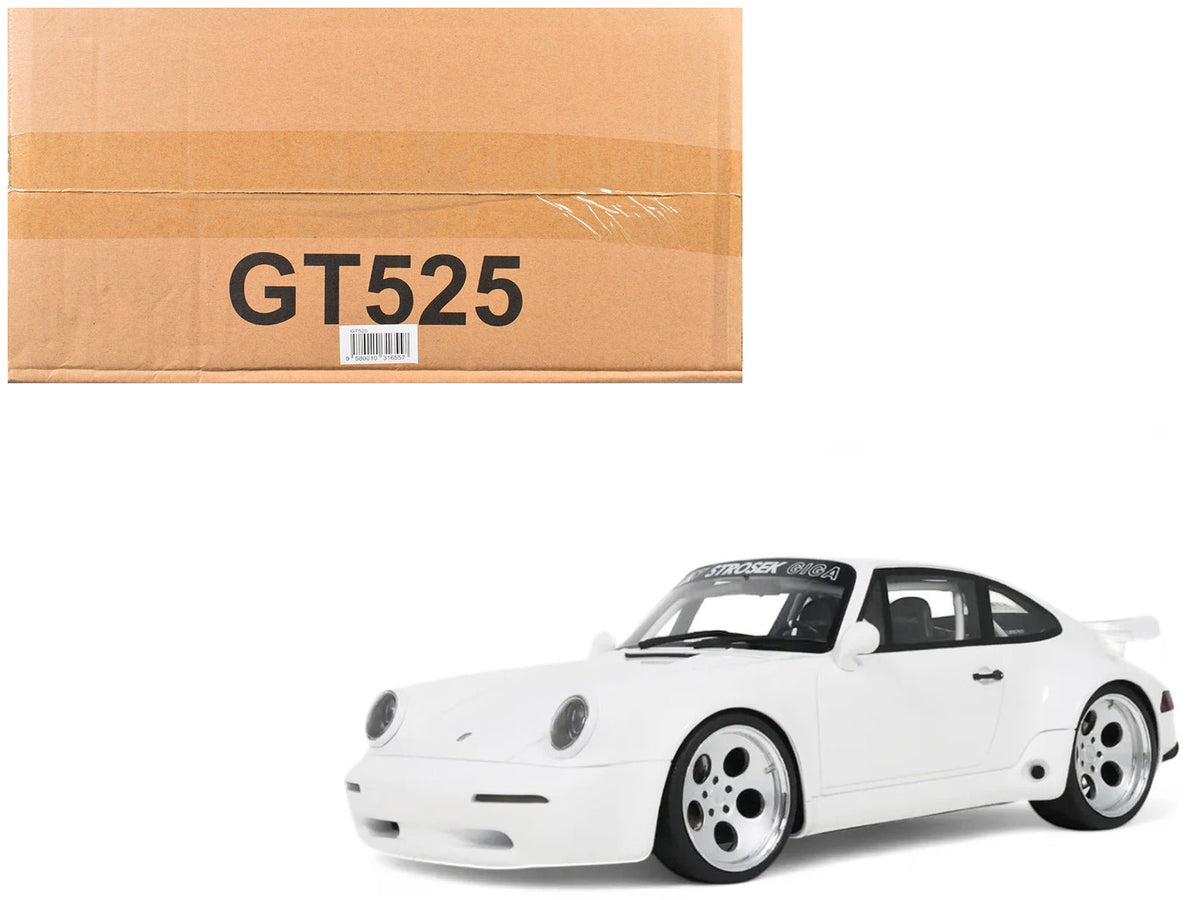 2024 Strosek GIGA (Porsche 911) White 1/18 Model Car by GT Spirit free shipping USA