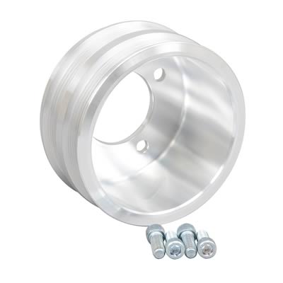 Small Block Ford Serpentine Crankshaft Pulley - 6 Rib - 2V - 5.0L