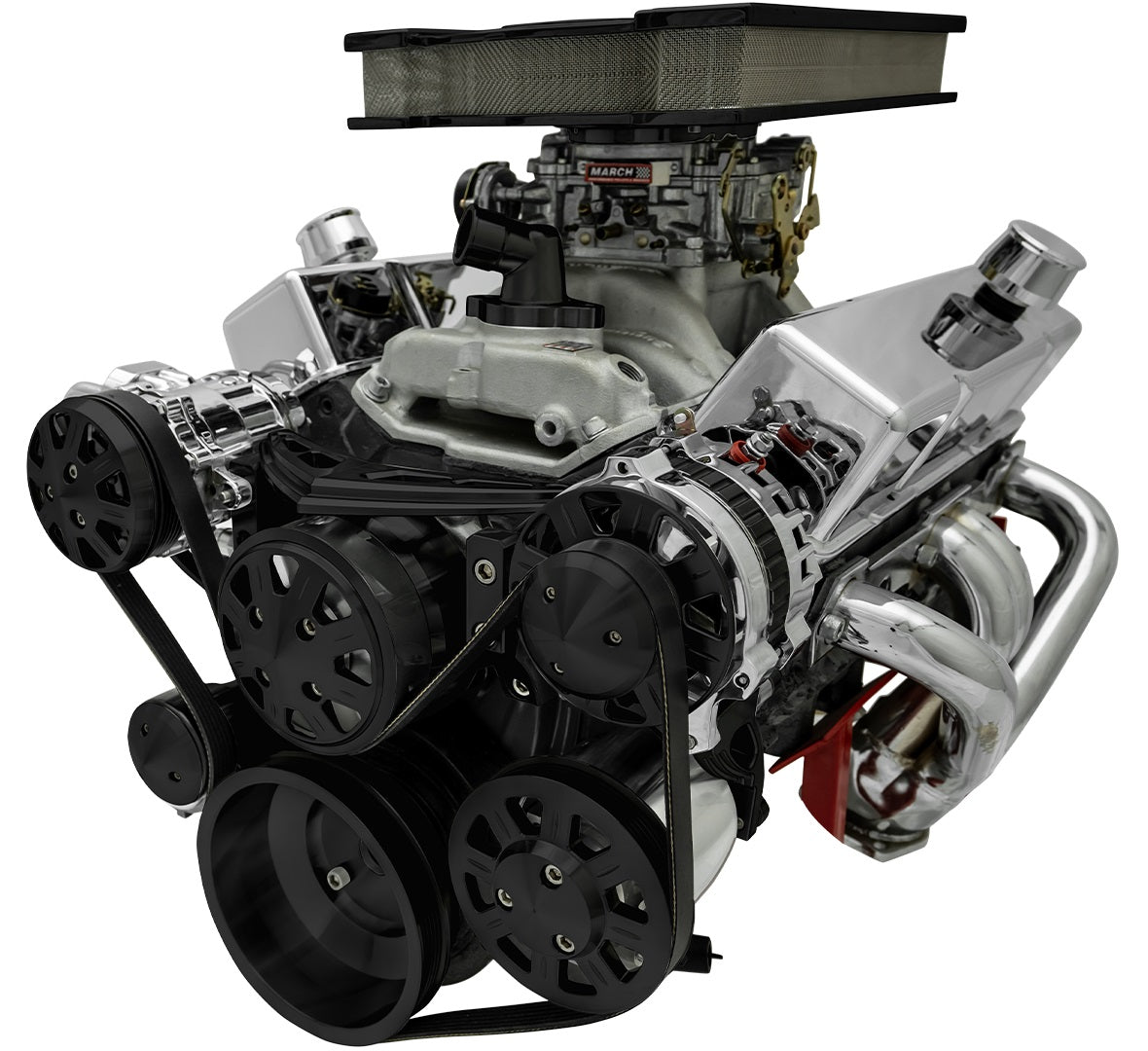 Big Block Chevy All Inclusive Ultra Drive Serpentine System (AC/PS/ALT)