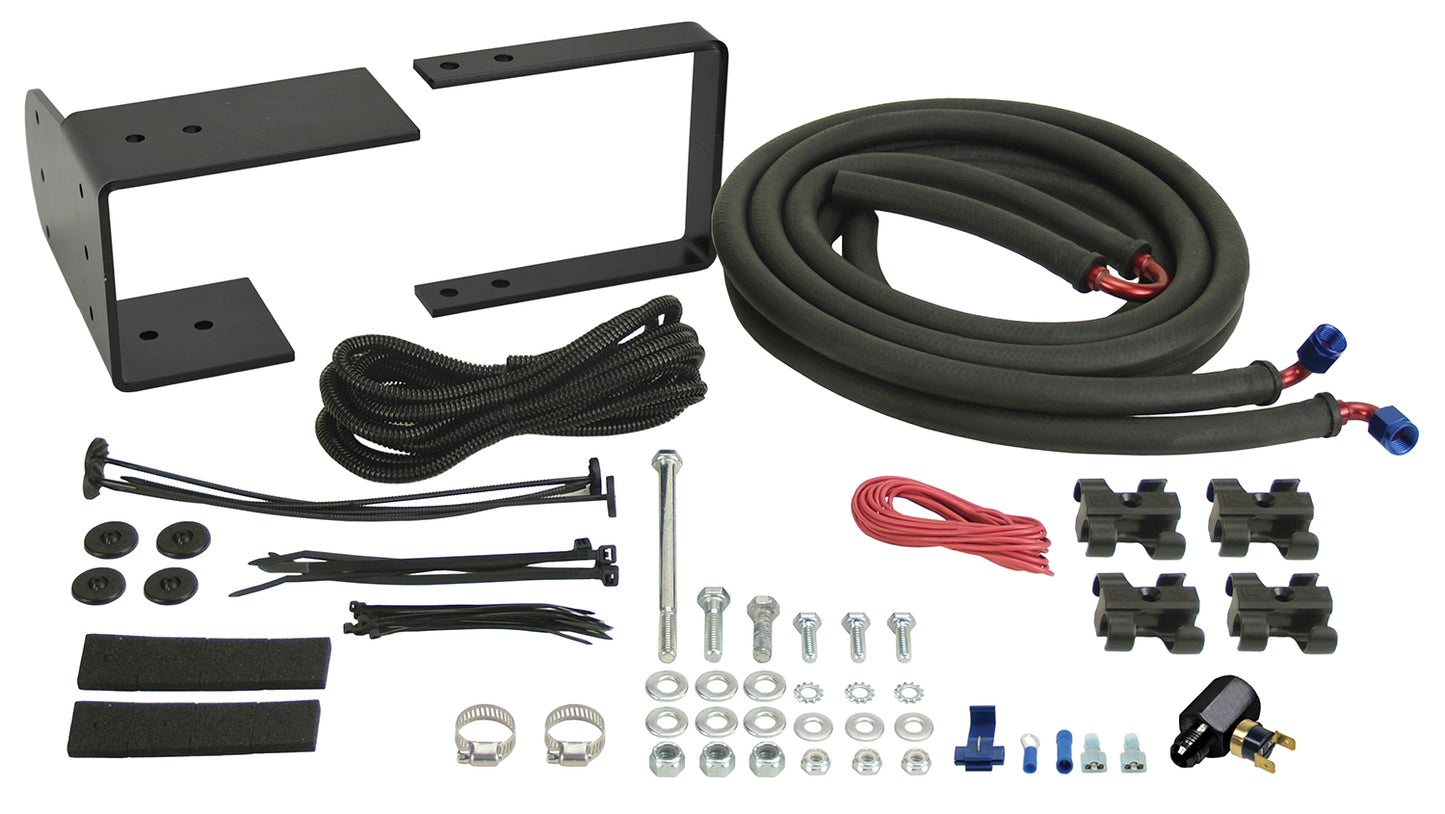 Remote Transmission Cooler Kit Complete Kit Direct Fit
