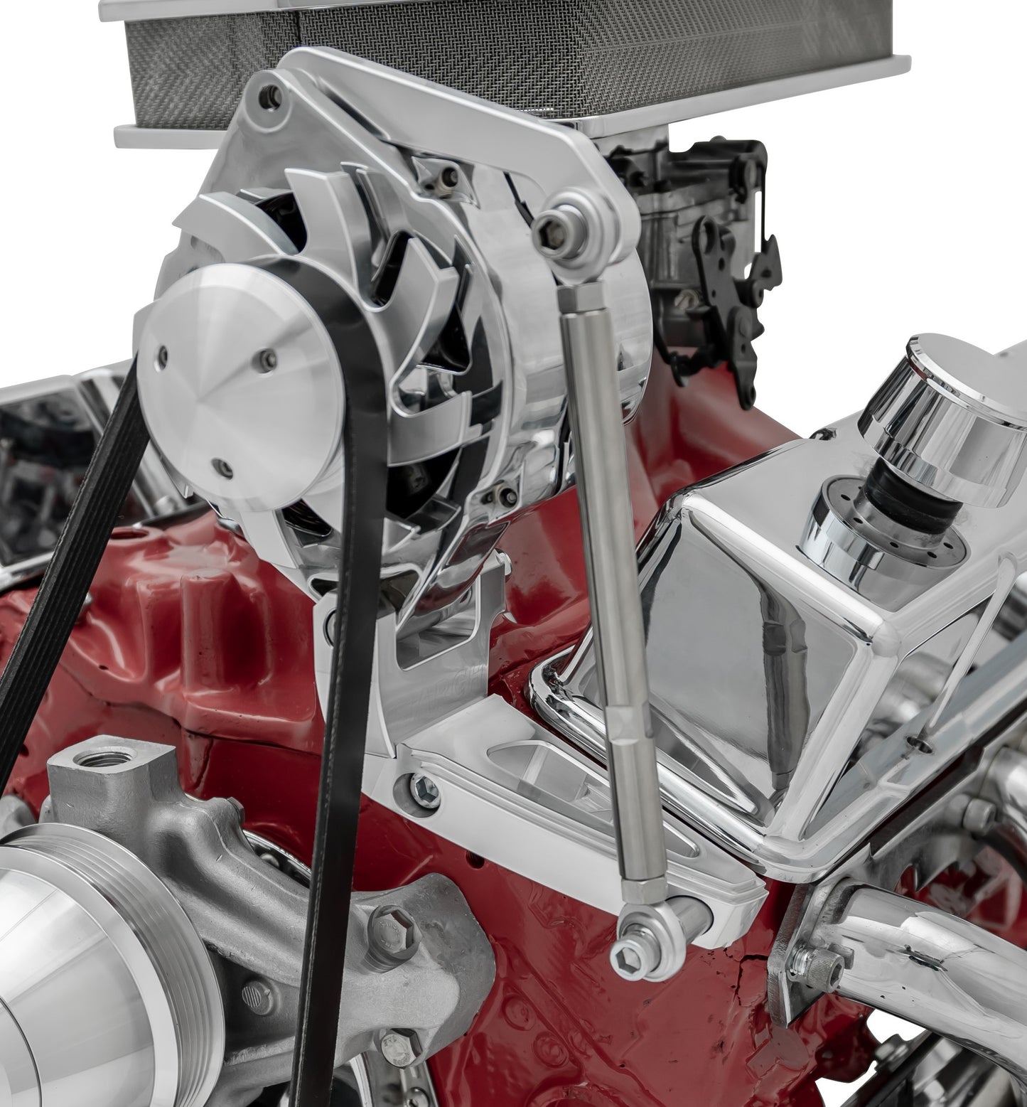 Big Block Chevy Alternator Bracket - Inward - Driver - SWP