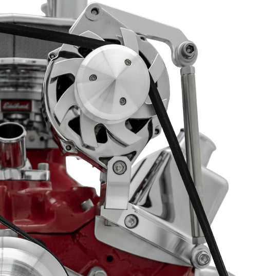 Small Block Chevy Ultra Alternator Bracket - Inward - SWP Driver