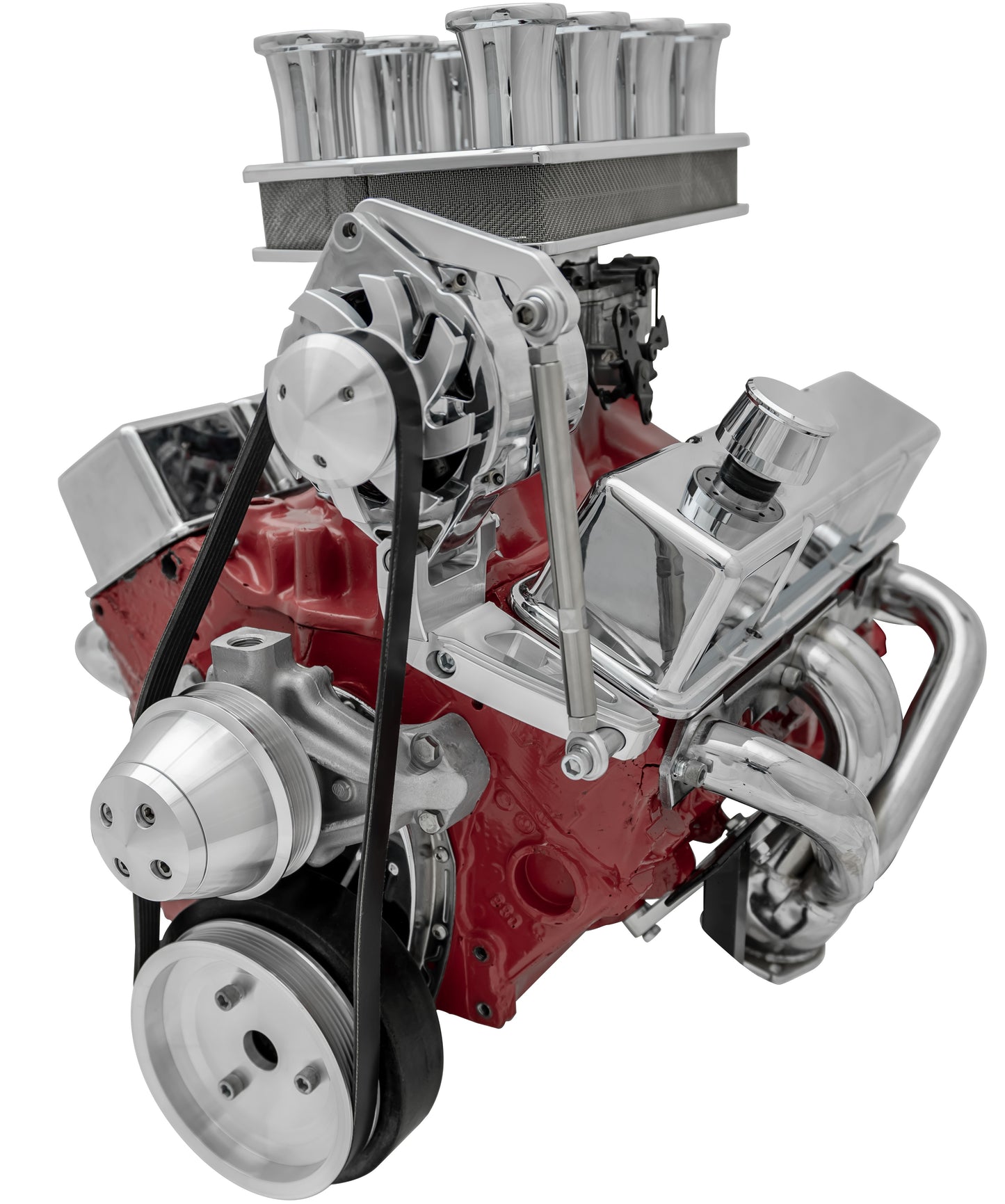 Big Block Chevy Serpentine Conversion - Inward - SWP - AC & ALT