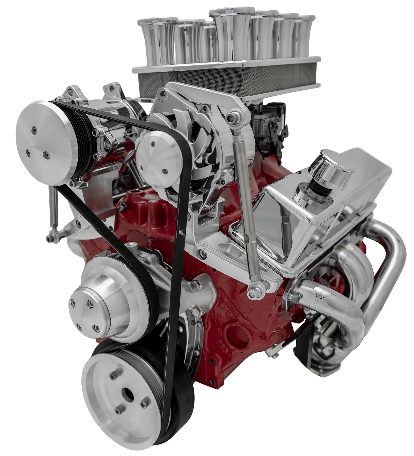 Big Block Chevy Serpentine Conversion Ultra - Inward - SWP - AC & ALT
