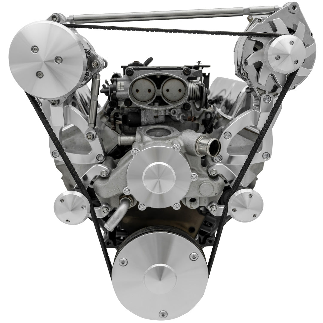 Chevy LT1 Gen II Serpentine Conversion - High Mount - AC & ALT - Camaro
