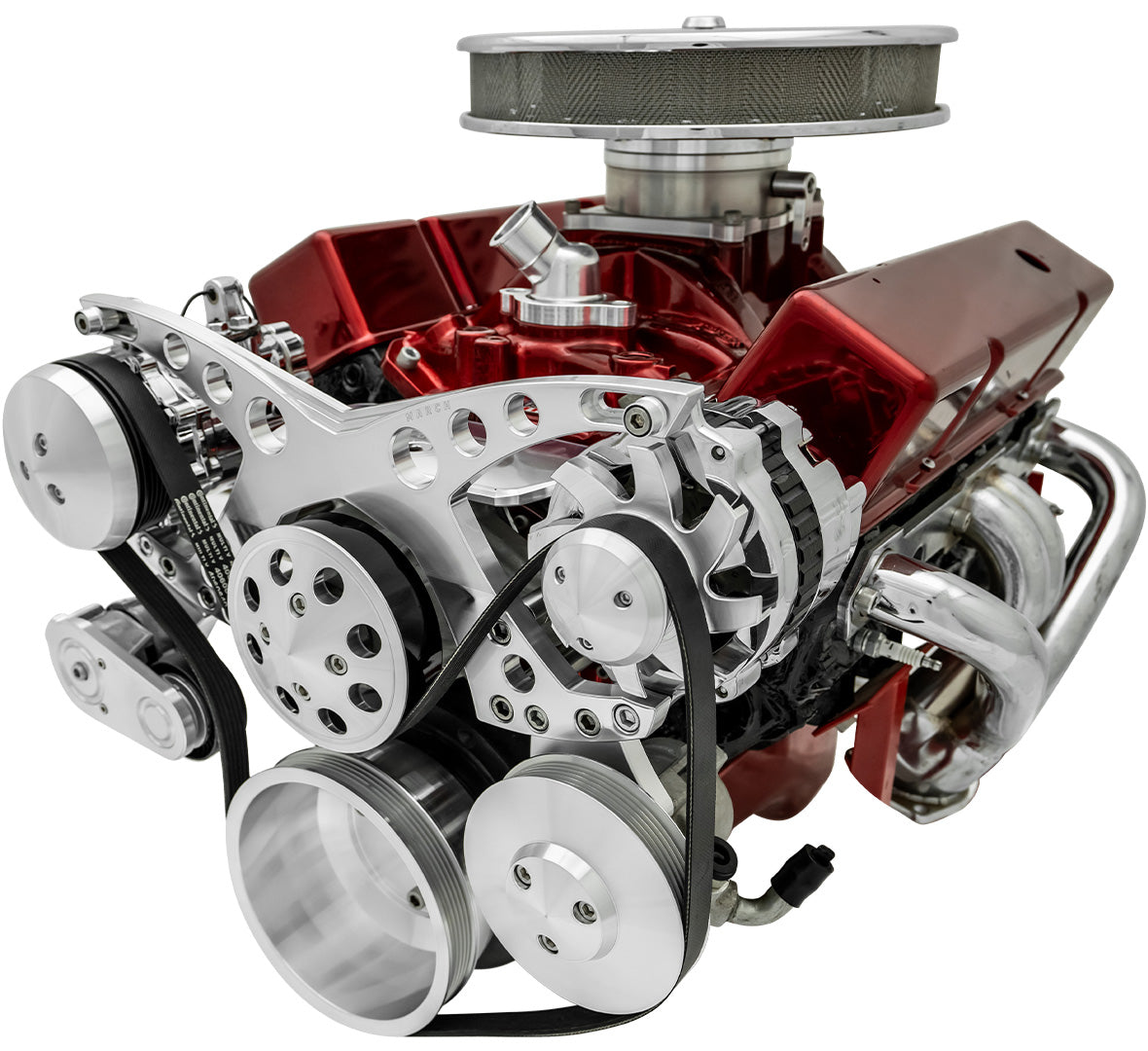 Small Block Chevy Revolver 2 Serpentine System - AC & PS - GMT2