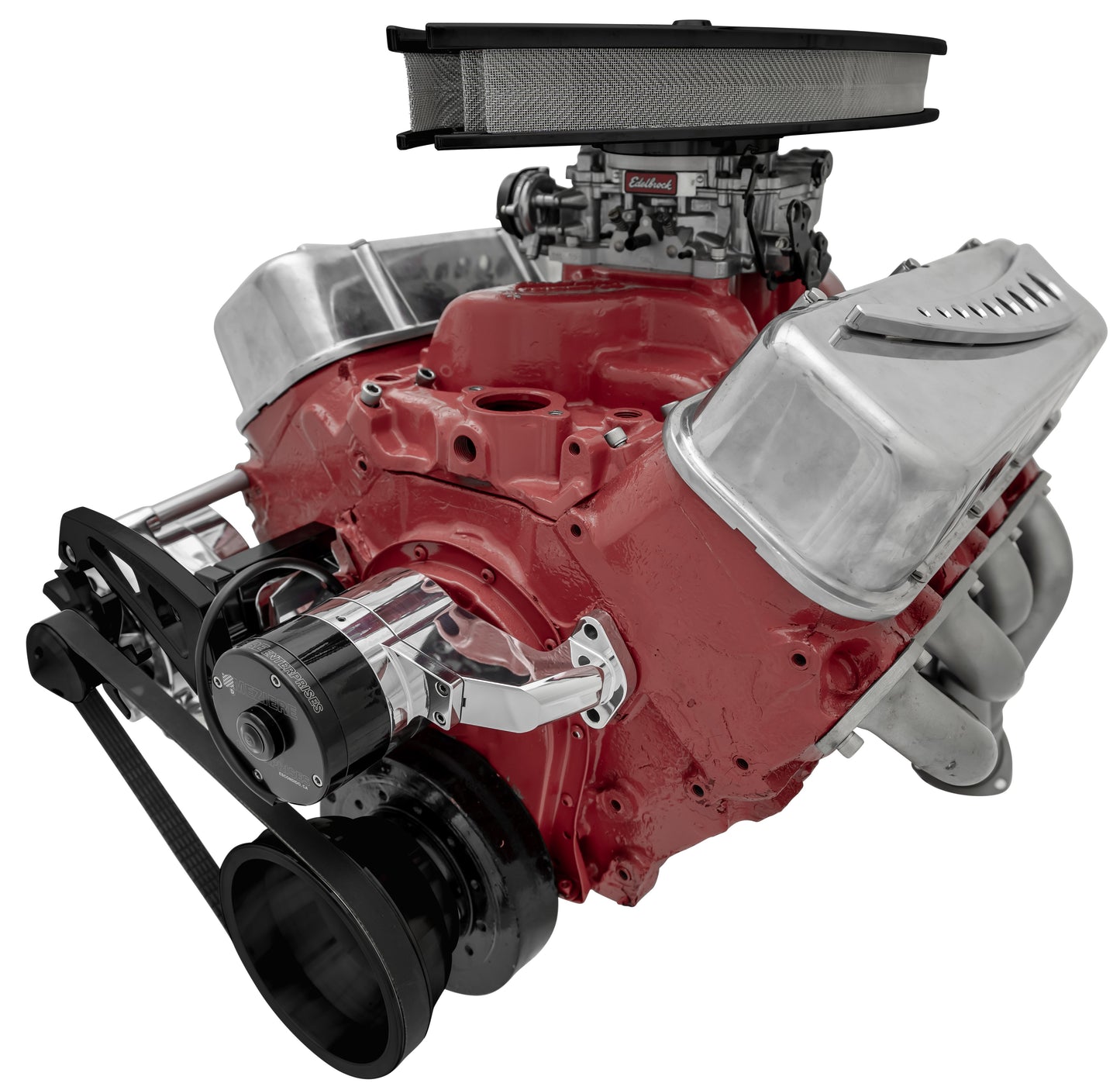 Small Block Chevy Serpentine Conversion Ultra - EWP - ALT Only - Black