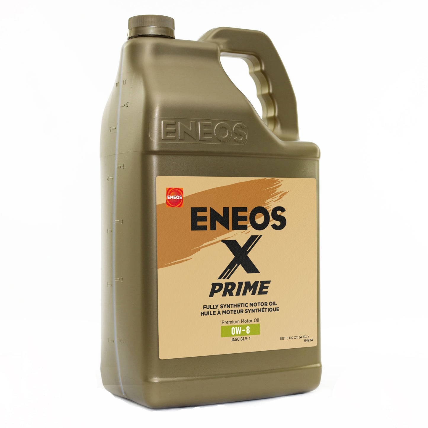 ENEOS FULL SNYTH MOTOROIL 0W-8 5qt Bottle