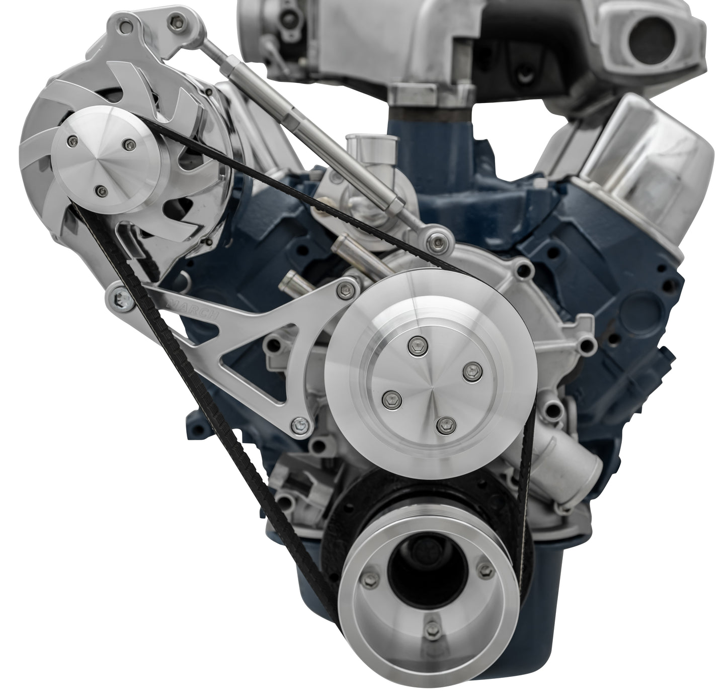 Small Block Ford Serpentine Conversion Deluxe - 351W - ALT Only
